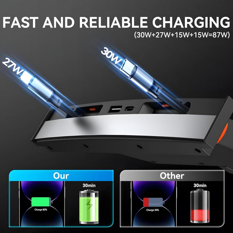 P130 Retractable USB Hub For Model 3/Y - image 2