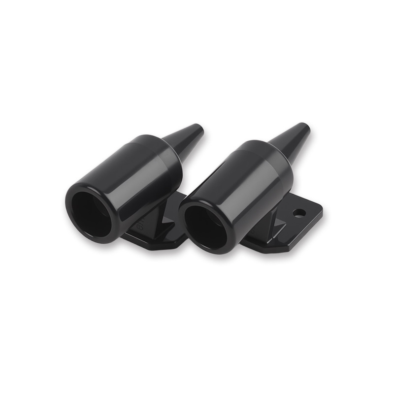 P150 2Pcs Deer Whistles Animal Warning Whistle - A Black - image 1