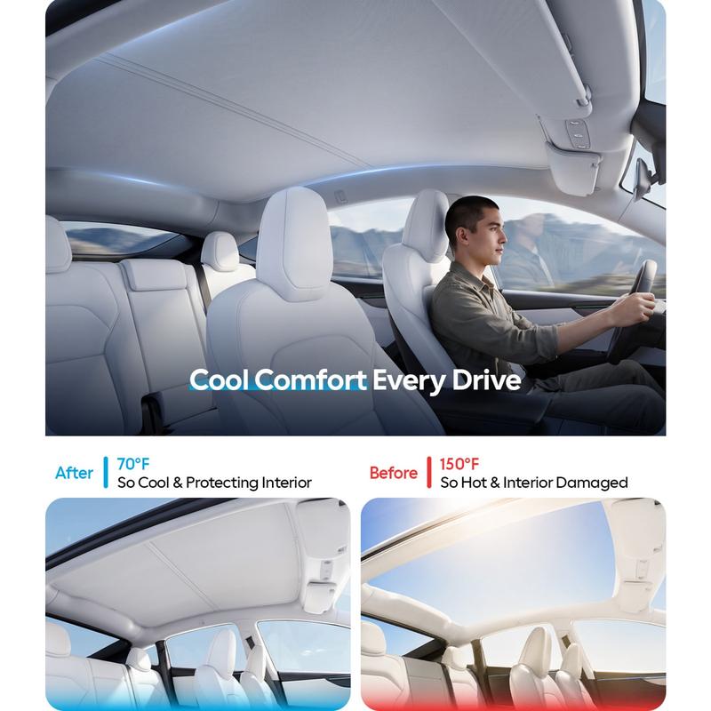 P200 Sunshade Roof for Model Y/3/3 Highland - image 2