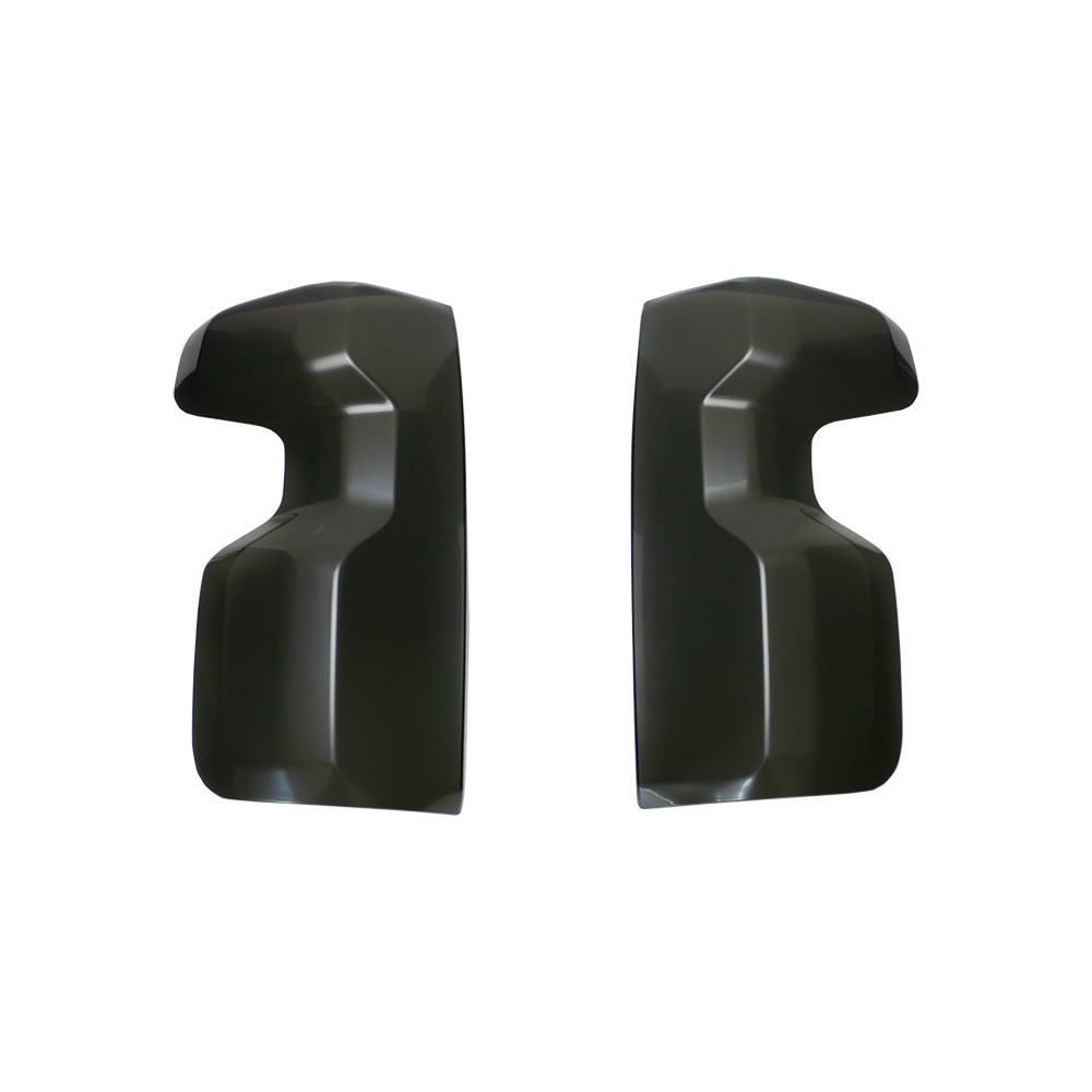 P270 Blackened Taillight Lamp Shell Cover Trim for Chevy Chevrolet Silverado 2019+ - Tail light lens(2Pcs) - image 1