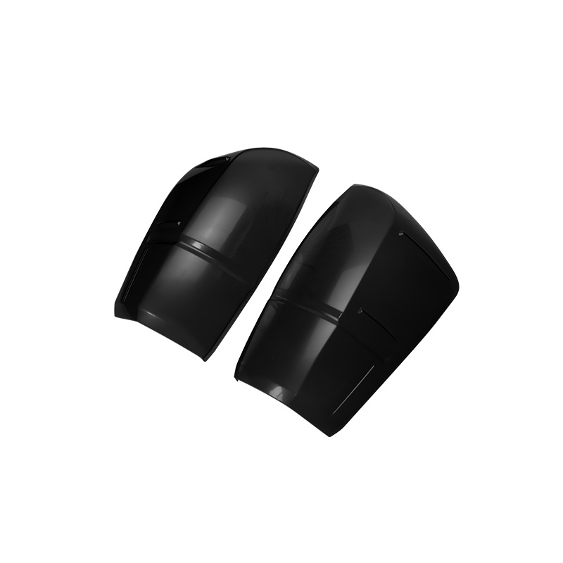 P340 Blackened Taillight Lamp Shell Cover Trim for Toyota Tacoma 2016-2023 - Tail light lens(2Pcs) - image 2