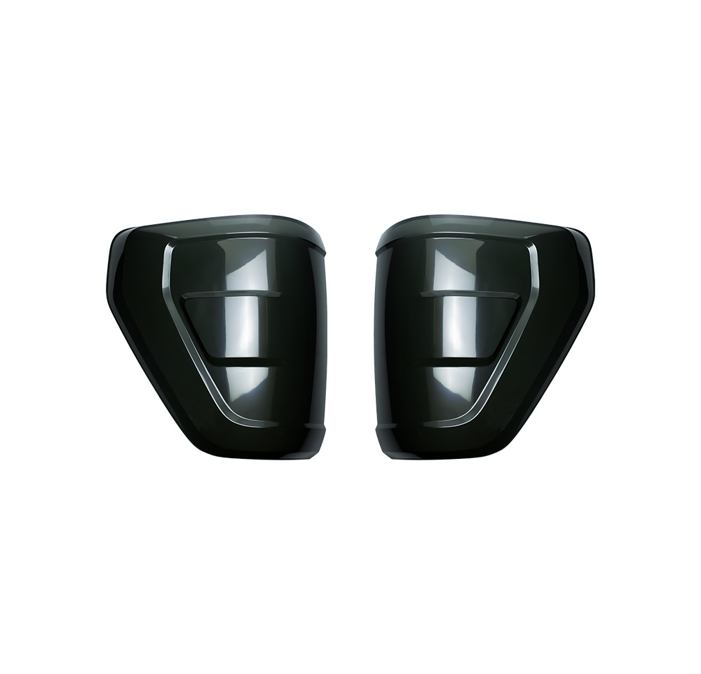 P360 Blackened Taillight Lamp Shell Cover Trim for Ford F-150 2021-2023 - Tail light lens(2Pcs) - image 1