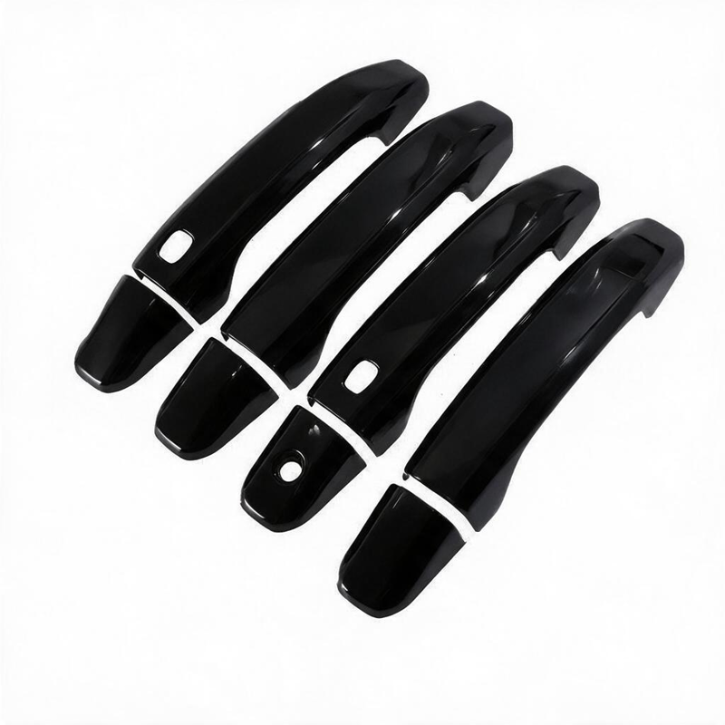Premium Car Door Handle Trim Cover - B Gloss Black - image 5