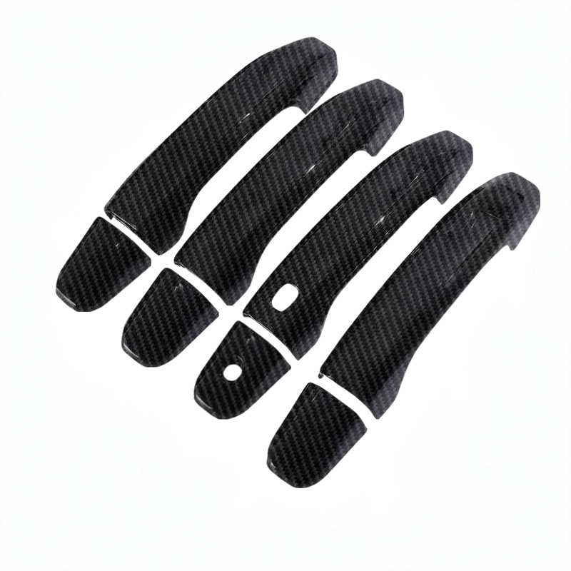 Premium Car Door Handle Trim Cover - A Carbon-Style - image 1