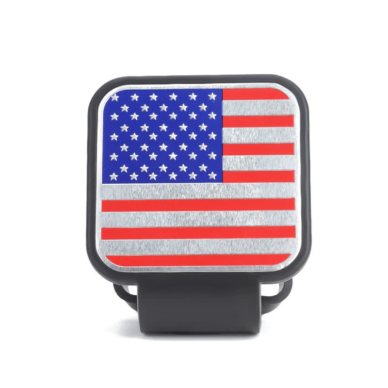 American Flag Trailer Hitch Cover for 2 Inch Receivers - A - image 2