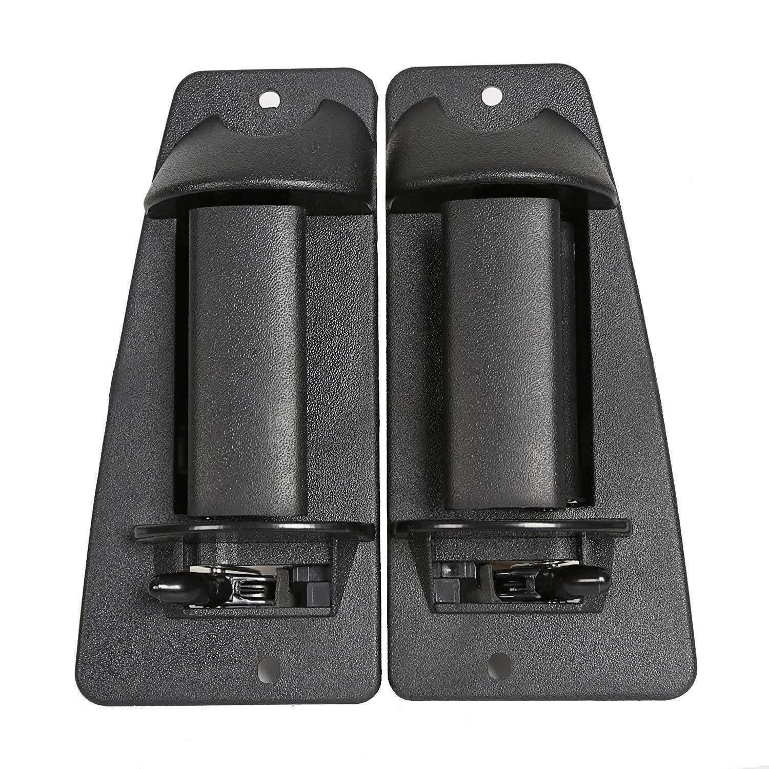 2-Piece Pair Set ABS Plastic Cold/Heat Resistant Direct Fit Extended Cab Rear Door Handles (Left Driver-Right Passenger) - Compatible with 1999-2007 Chevy Silverado, 1999-2006 GMC Sierra 1500/2500/3500 - 1 pair (L/R) - image 1