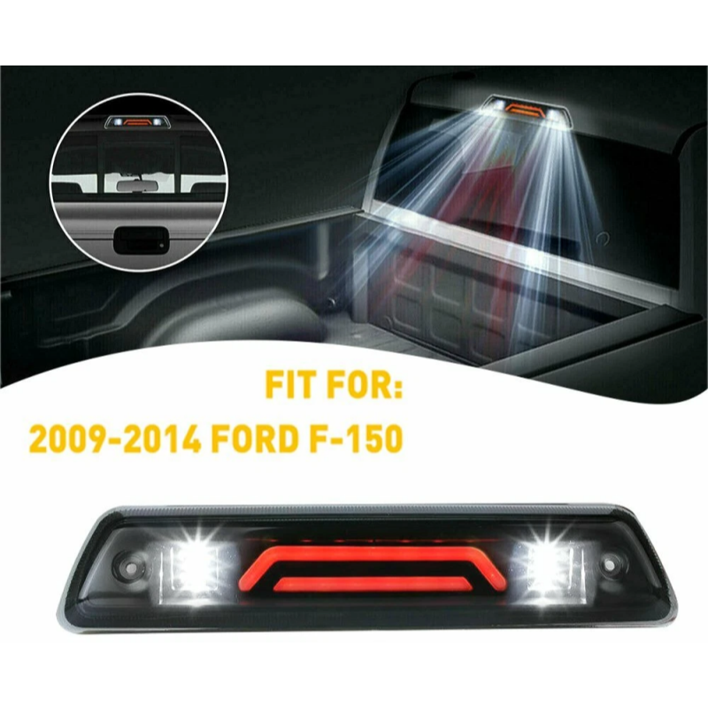 3rd Brake Light LED Smoke Rear Reverse Tail Cargo Lamp Compatible With 09-14 FORD F150 - image 13