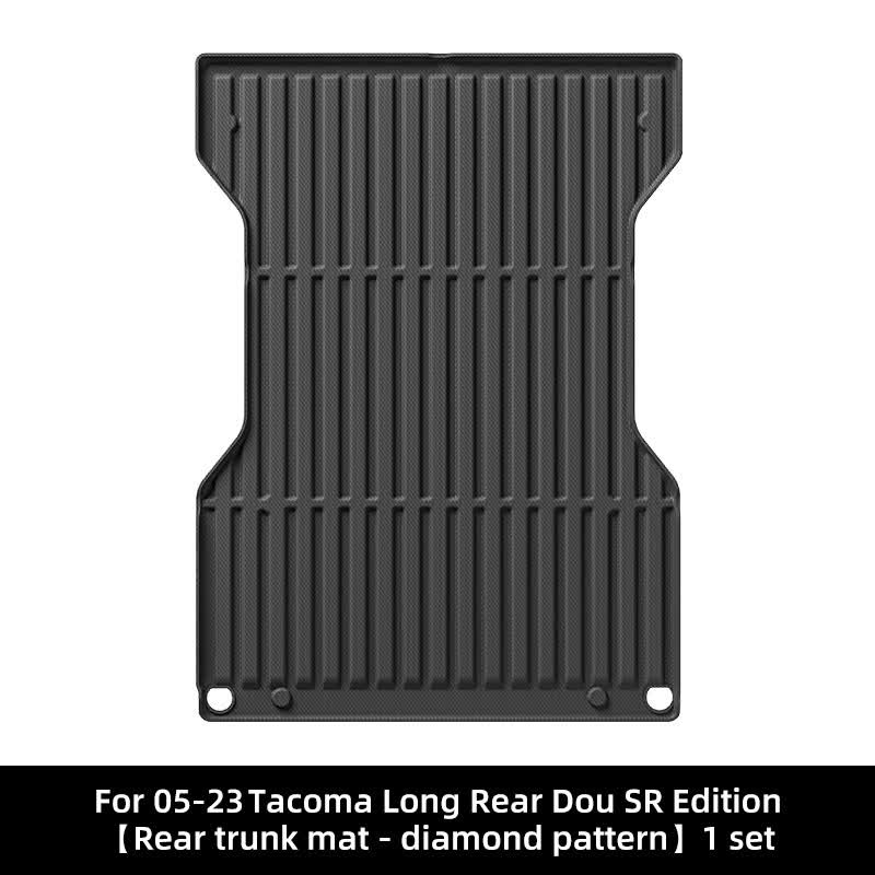 Truck Bed Mat for 2005-2024 Toyota Tacoma, Non-Slip Cargo Liner for Short & Long Bed - 05-23 Long Bed (SR) 6ft Mat - image 3