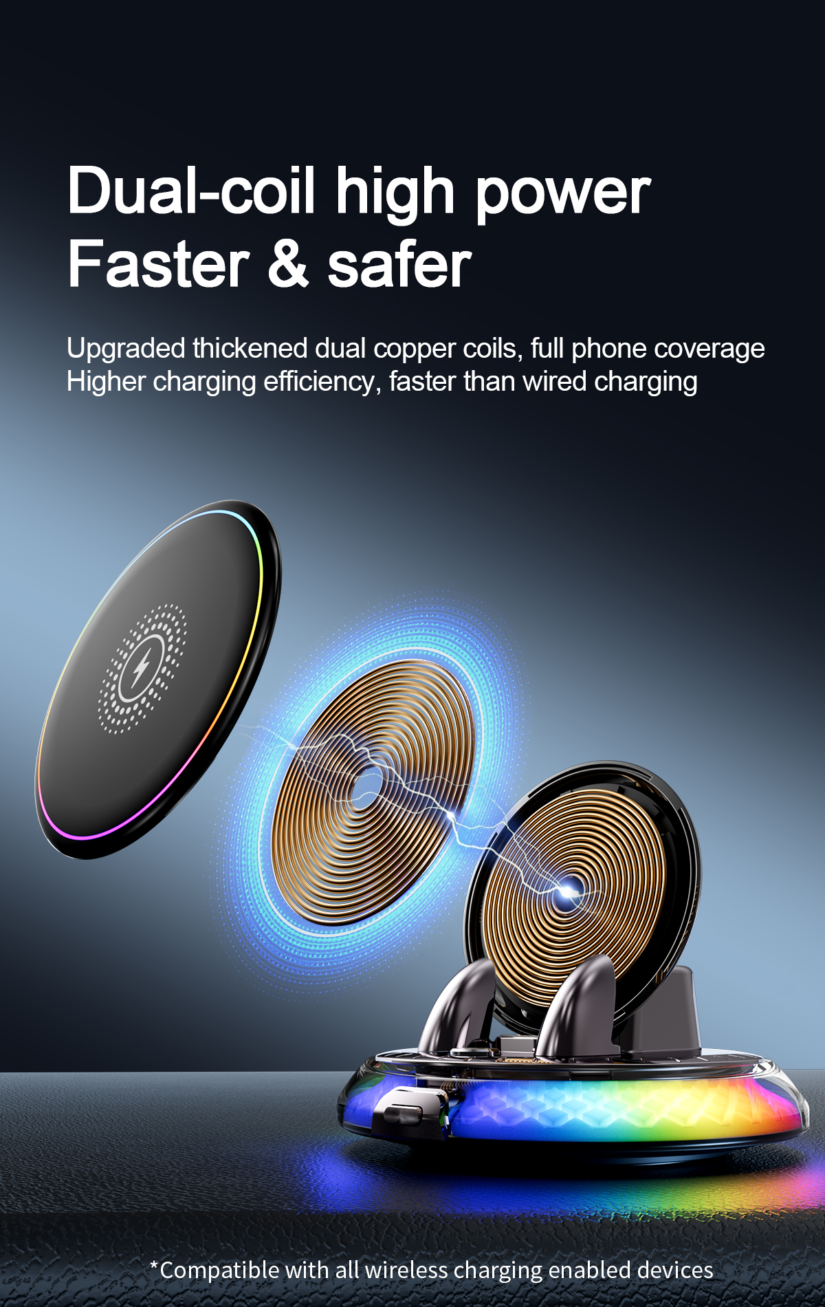 T60 Wireless Charging Phone Mount - image 28