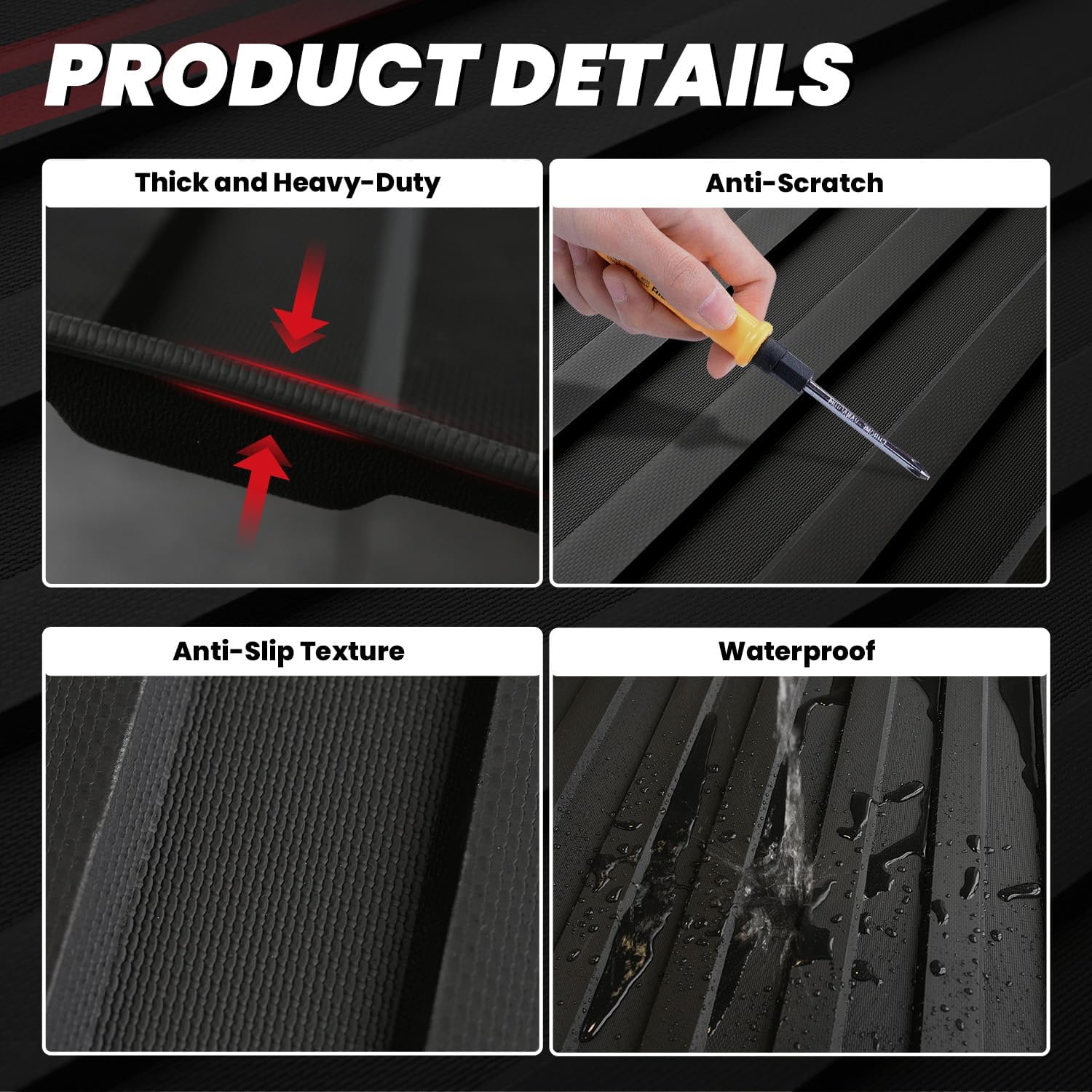 Thick Heavy-Duty Anti-Scratch Anti-Slip Waterproof