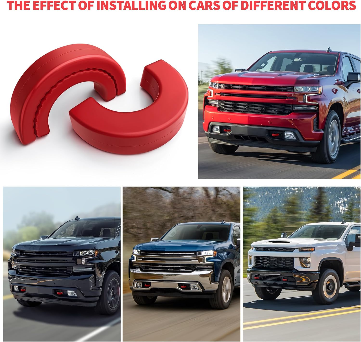 Premium Trailer Hitch Cover With Chevrolet Silverado Sierra