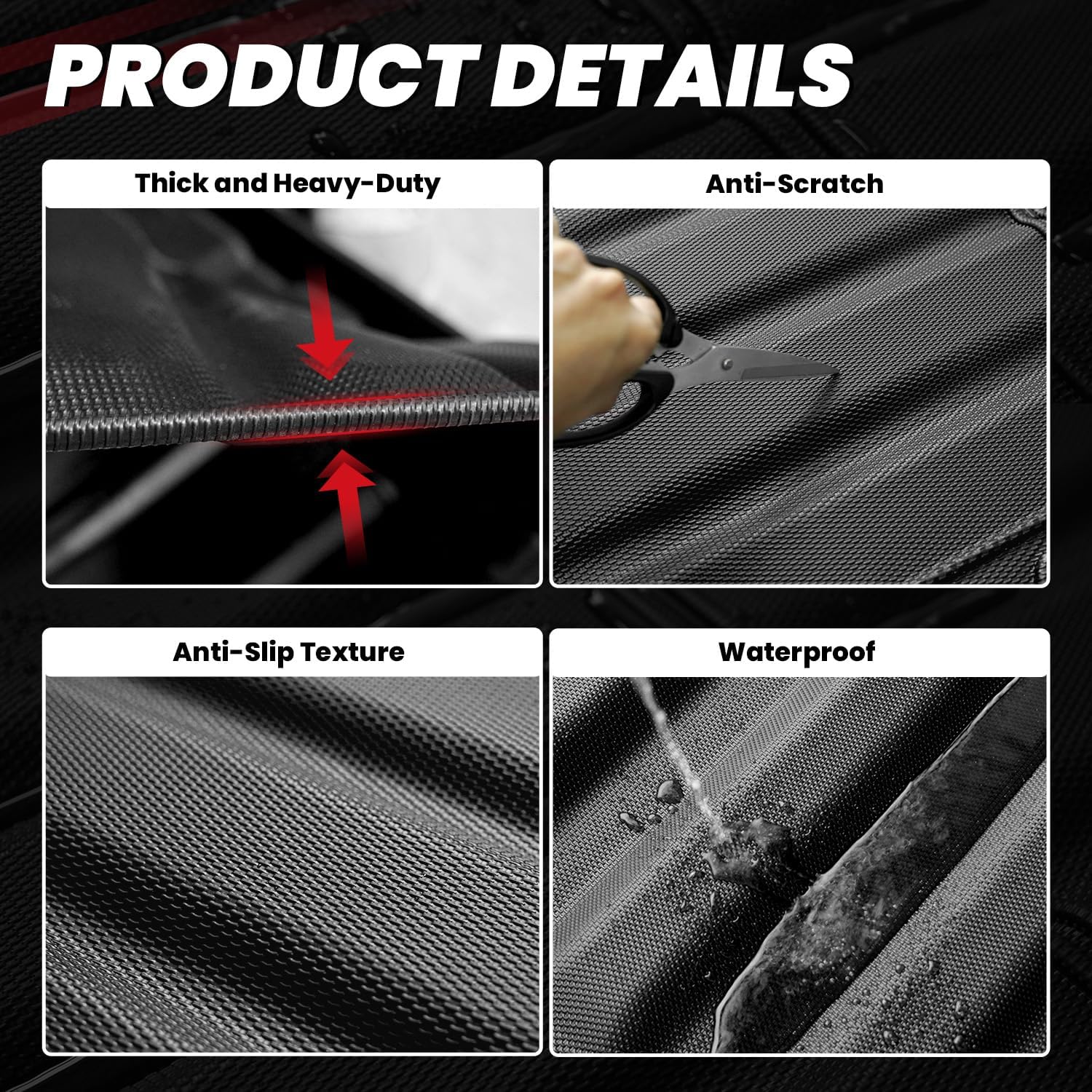 Heavy-Duty Truck Bed Mat Before and After Protection