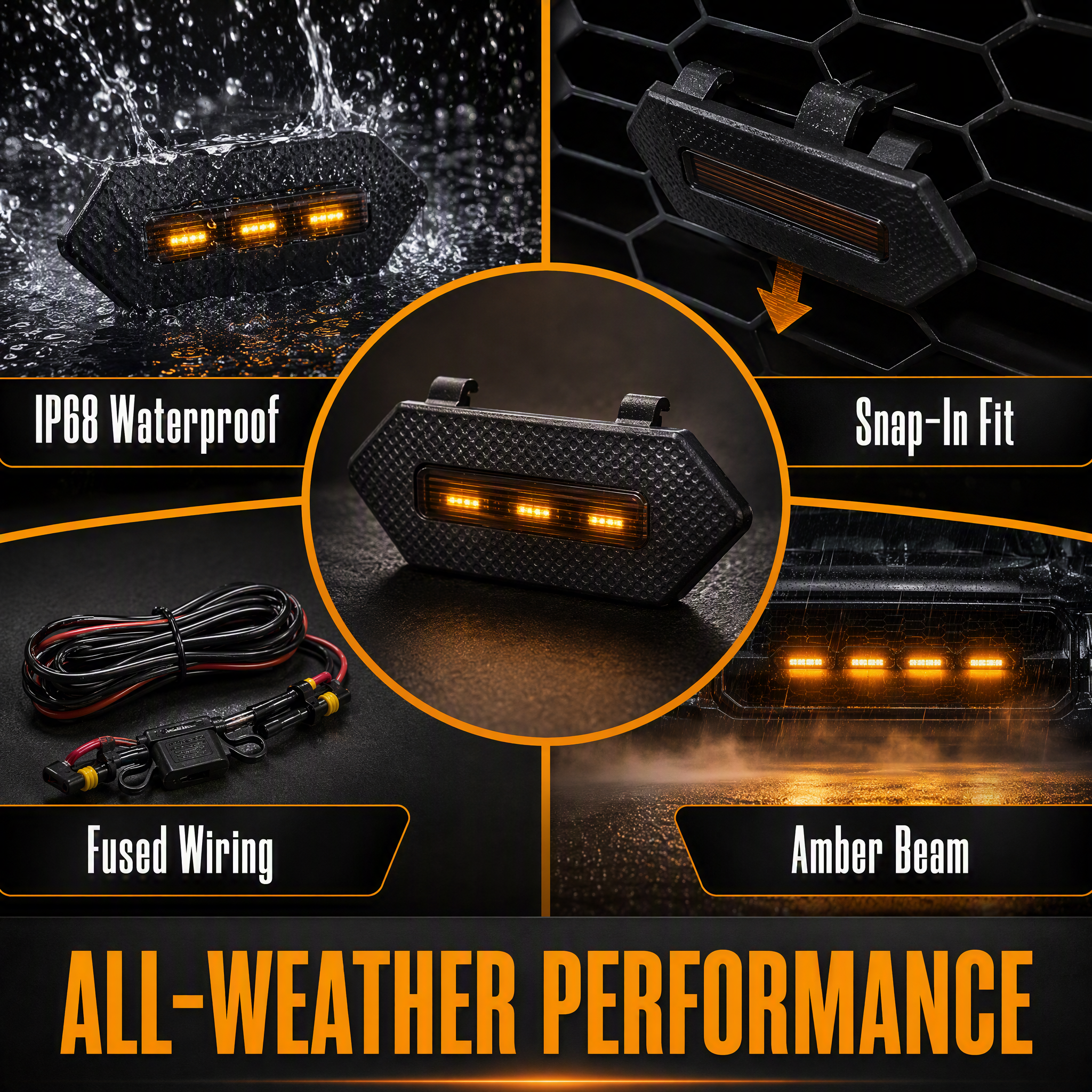Premium Louvre Light Cover With 4Runner TRD Pro 2025