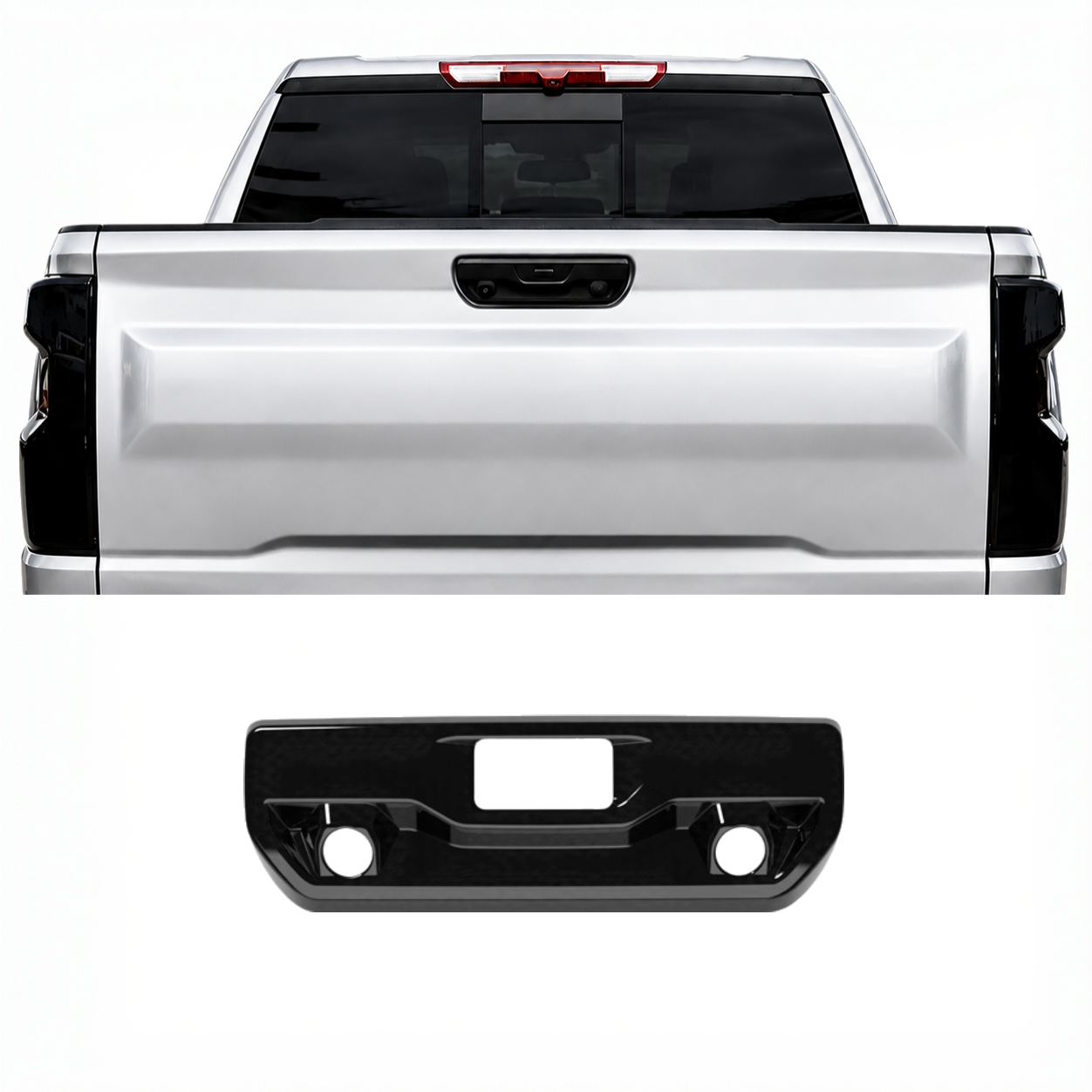 Trunk Handle Cover Compatible With Chevrolet Silverado & GMC Sierra Denali 2022-2025