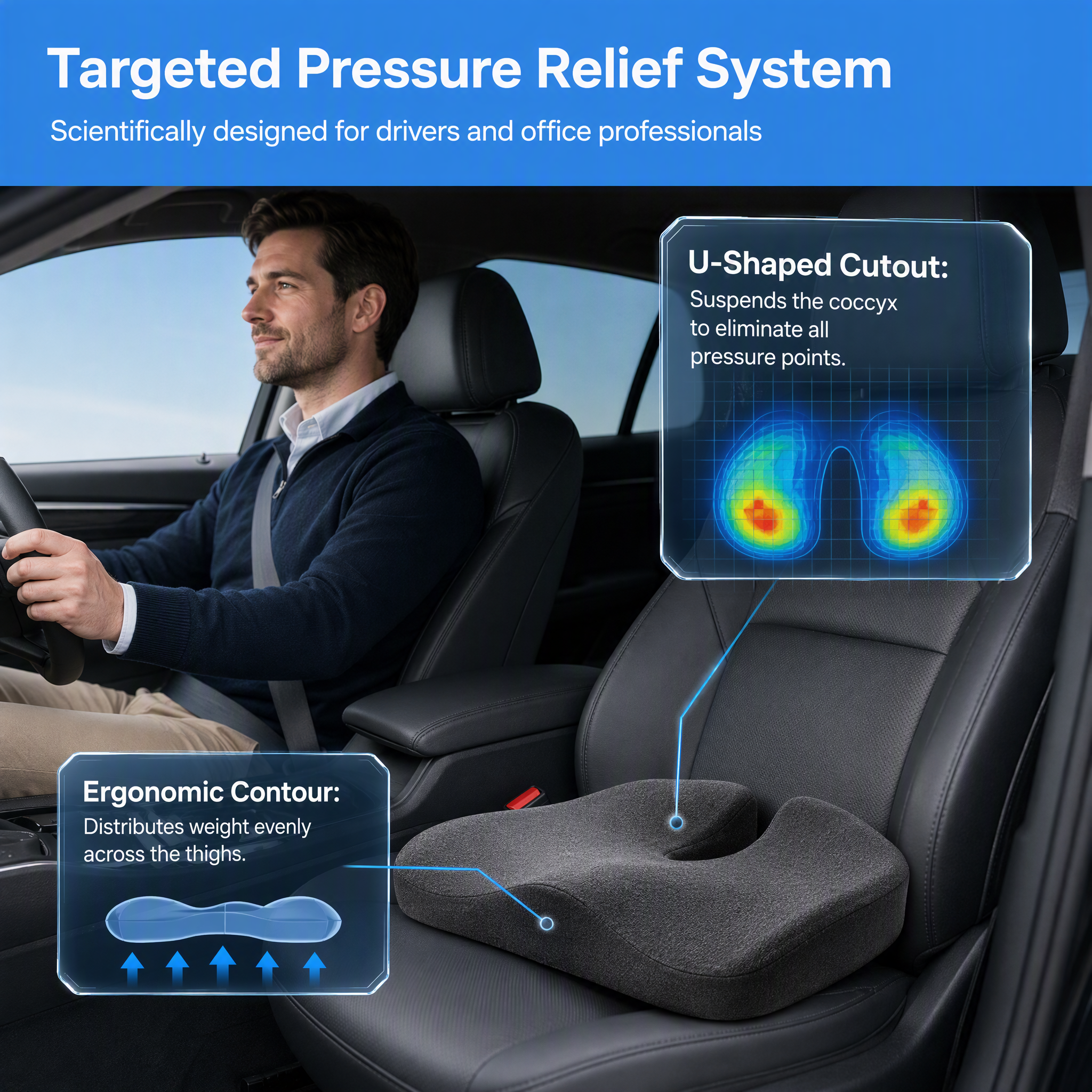 P70 Car Seat Cushion - image 8