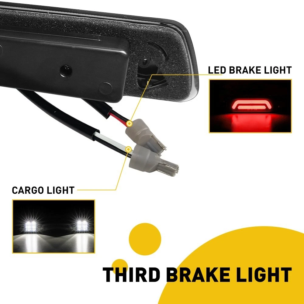 Plug and Play Installation 3rd Brake Light Ford F150