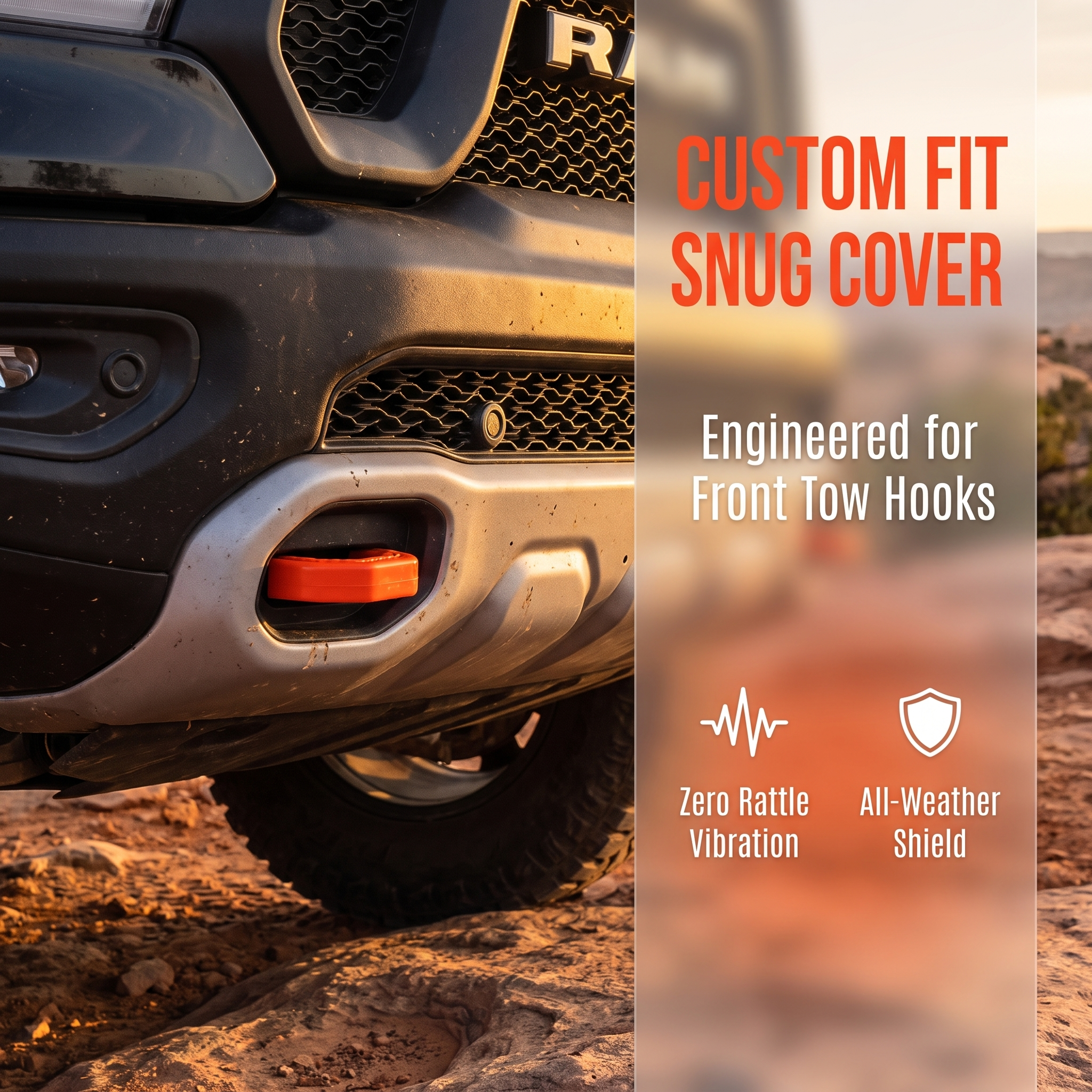 Premium Tow Hood Covers With RAM 1500 2019-2024