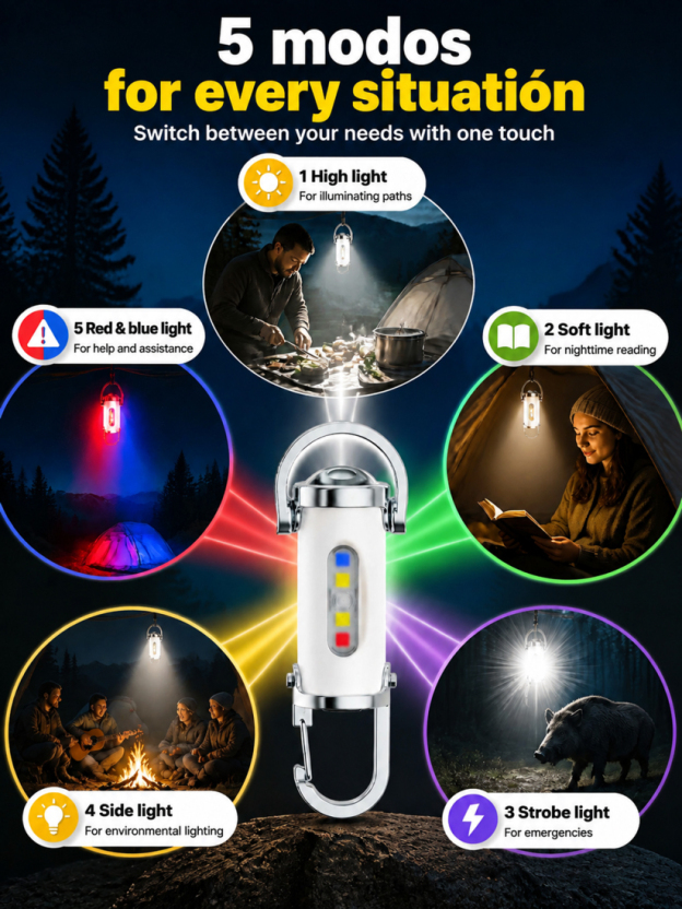 【Ultra Bright Sky Cannon】High Power Zoomable White Laser Flashlight