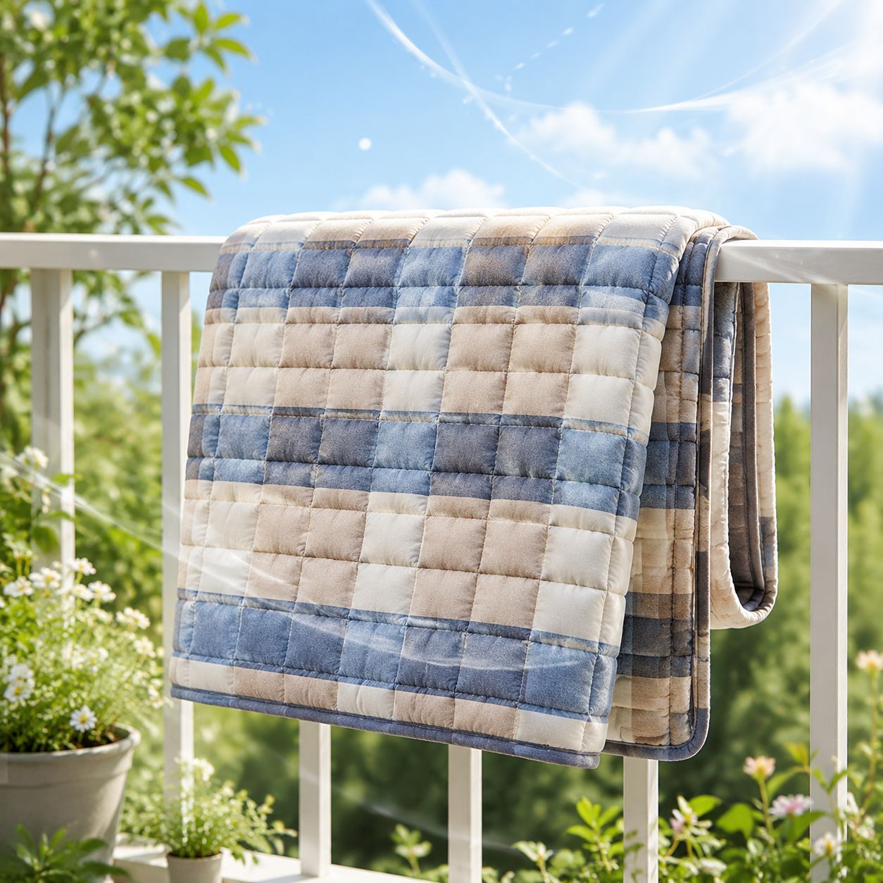 Durable and soft cotton pad suitable for all seasons