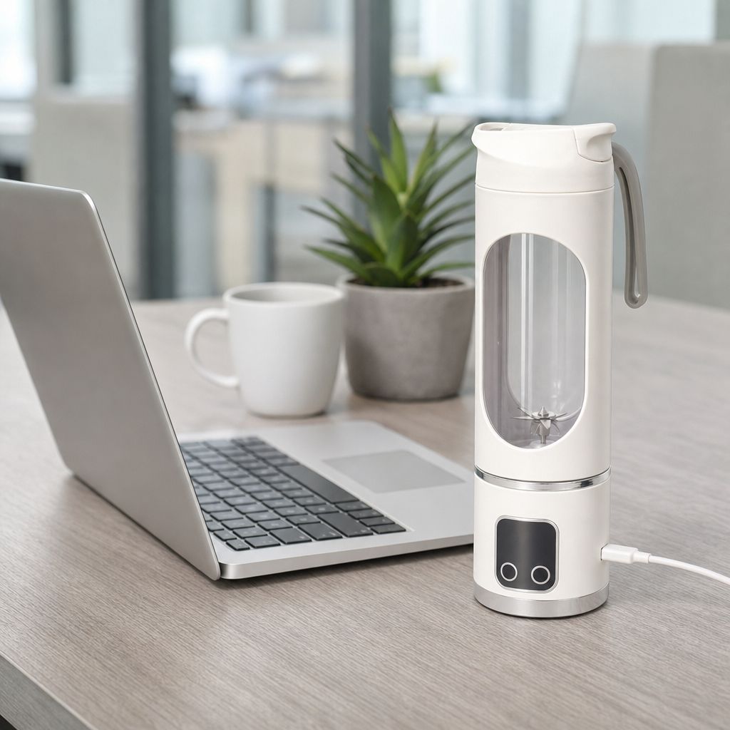 Portable Rechargeable Juicer, Fresh Juice Anywhere