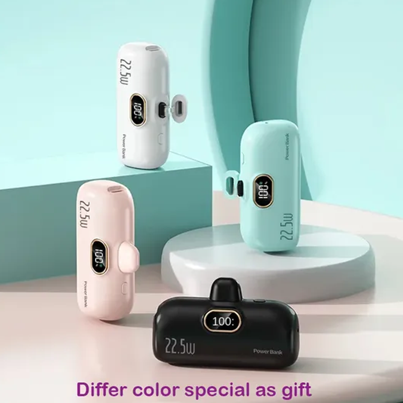5000mAh Mini Power Bank – Portable, Universal Compatibility 🔋🔌【Limited Offer】