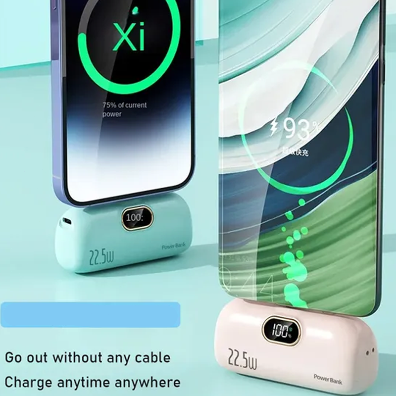 5000mAh Mini Power Bank – Portable, Universal Compatibility 🔋🔌【Limited Offer】