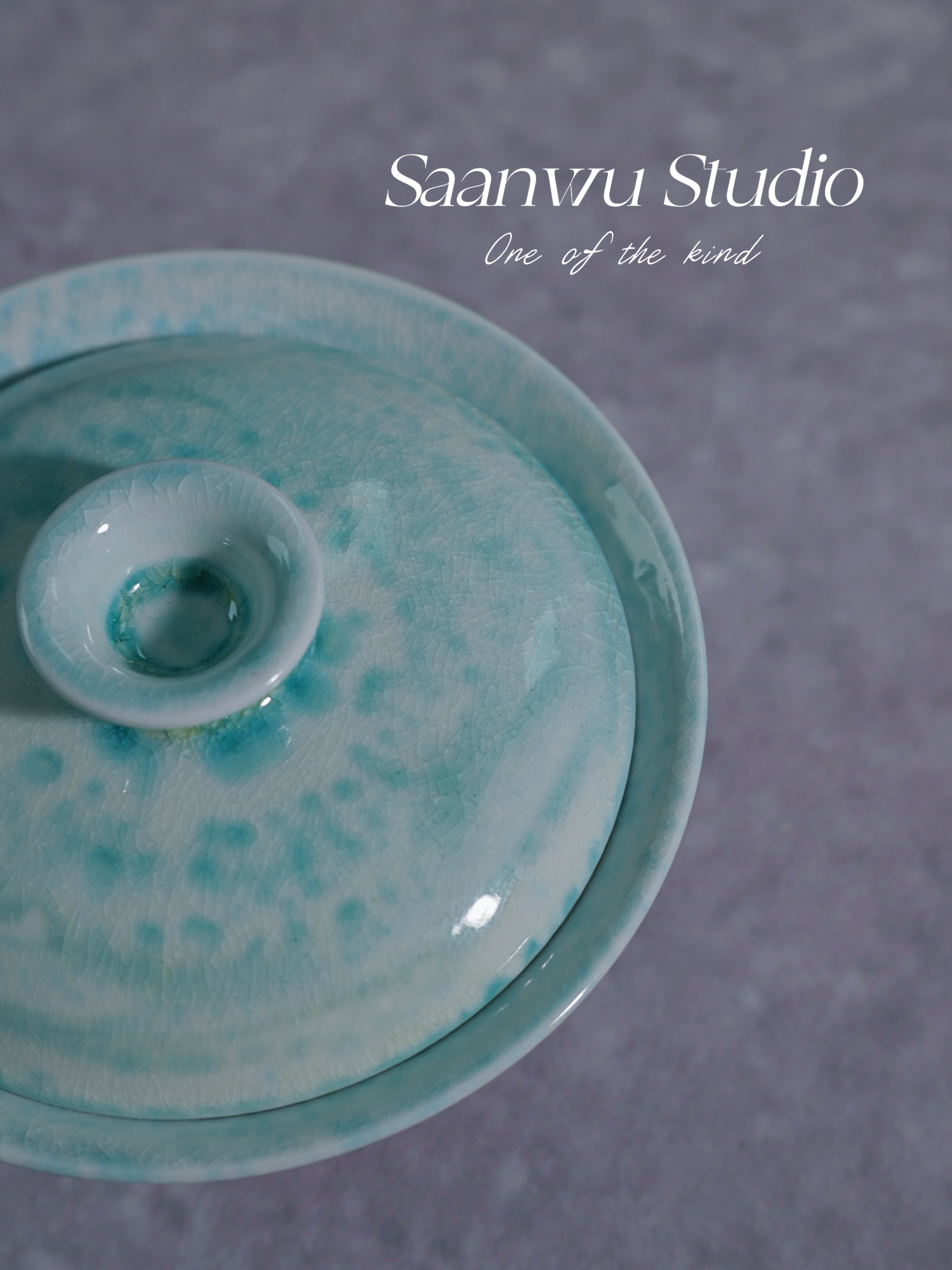 Kungfuyang Unique Piece Handmade Soda-Fired Gaiwans 130ml, product view 4
