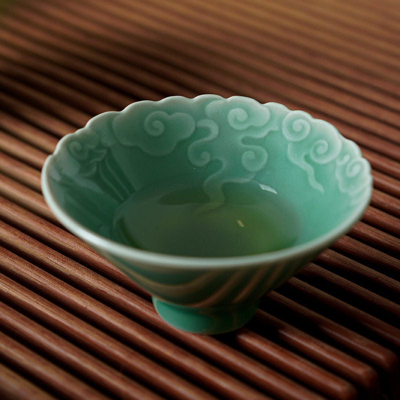 02 9d8a3d87 9b14 4d41 a348 67ef9bd19263 – Longquan Celadon Embossed Cloud Patterns Teacup by Kungfuyang
