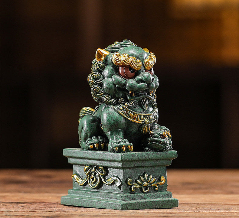 Kungfuyang Chinese Guardian Lion (Fu Dog) Tea Pet, product view 3