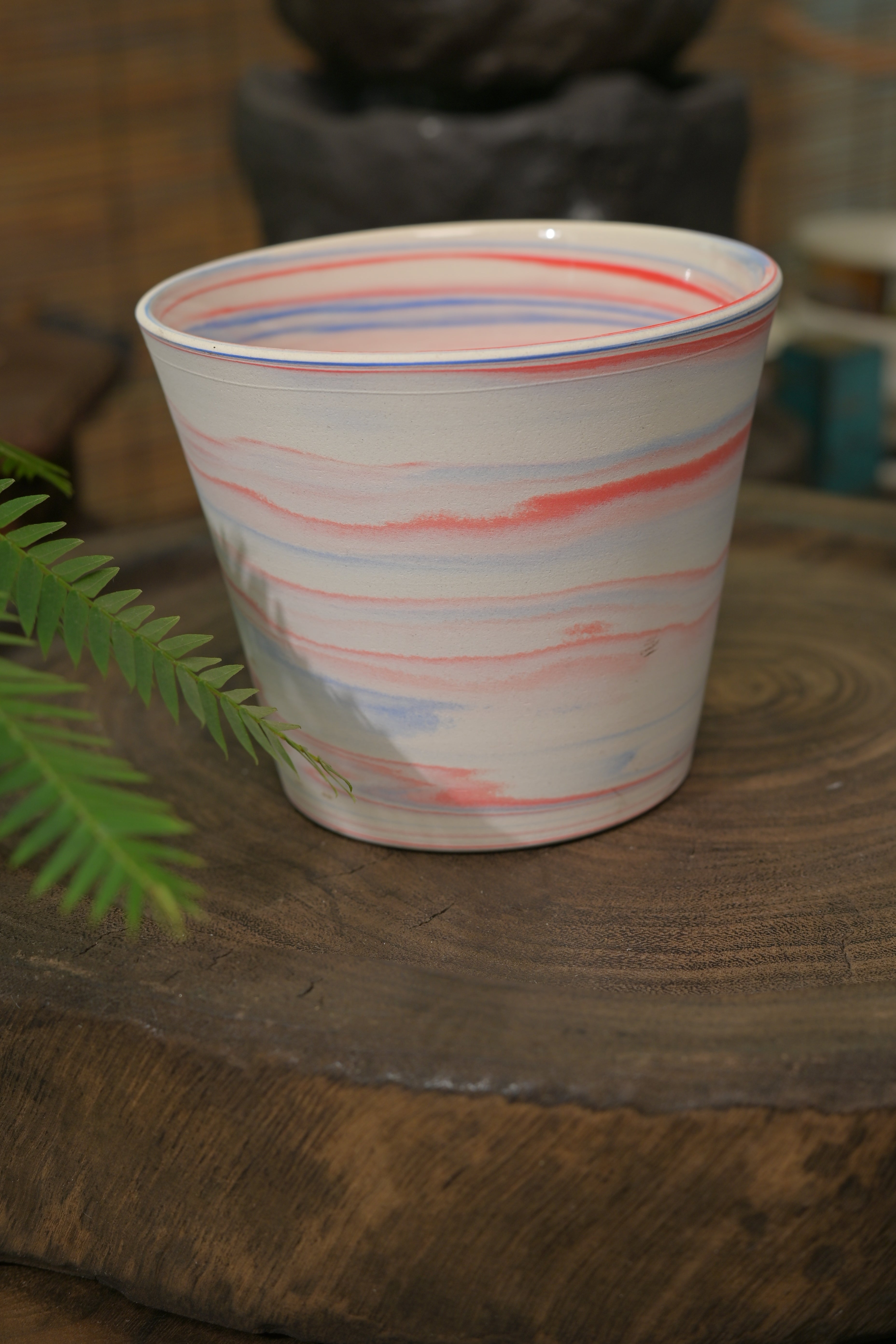 unique piece handmade alpine strata teacup – Unique Piece Handmade Alpine Strata Coffee Cup 250ml by Kungfuyang, view 4-2