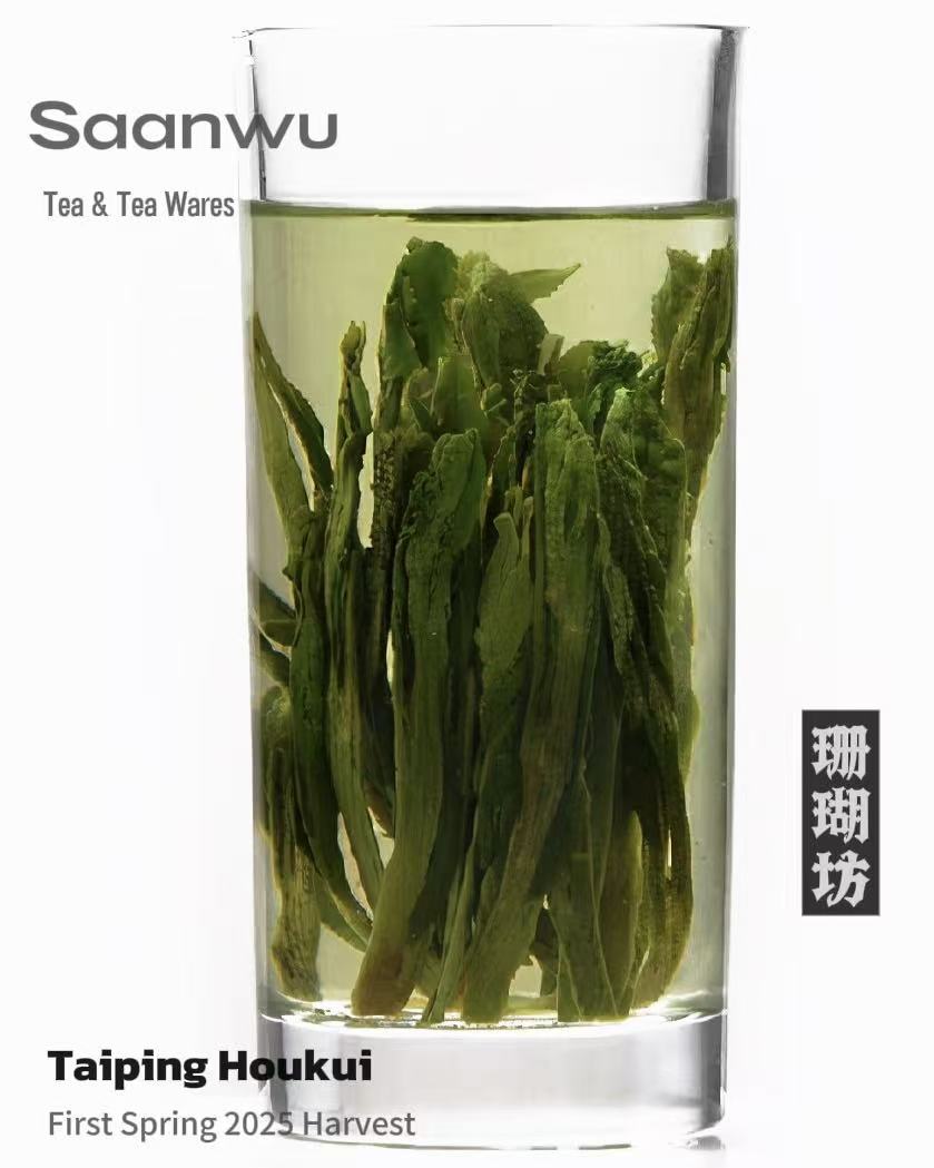 taiping houkui green tea first spring – Taiping Houkui Green Tea, First Spring 2026 Harvest by Kungfuyang