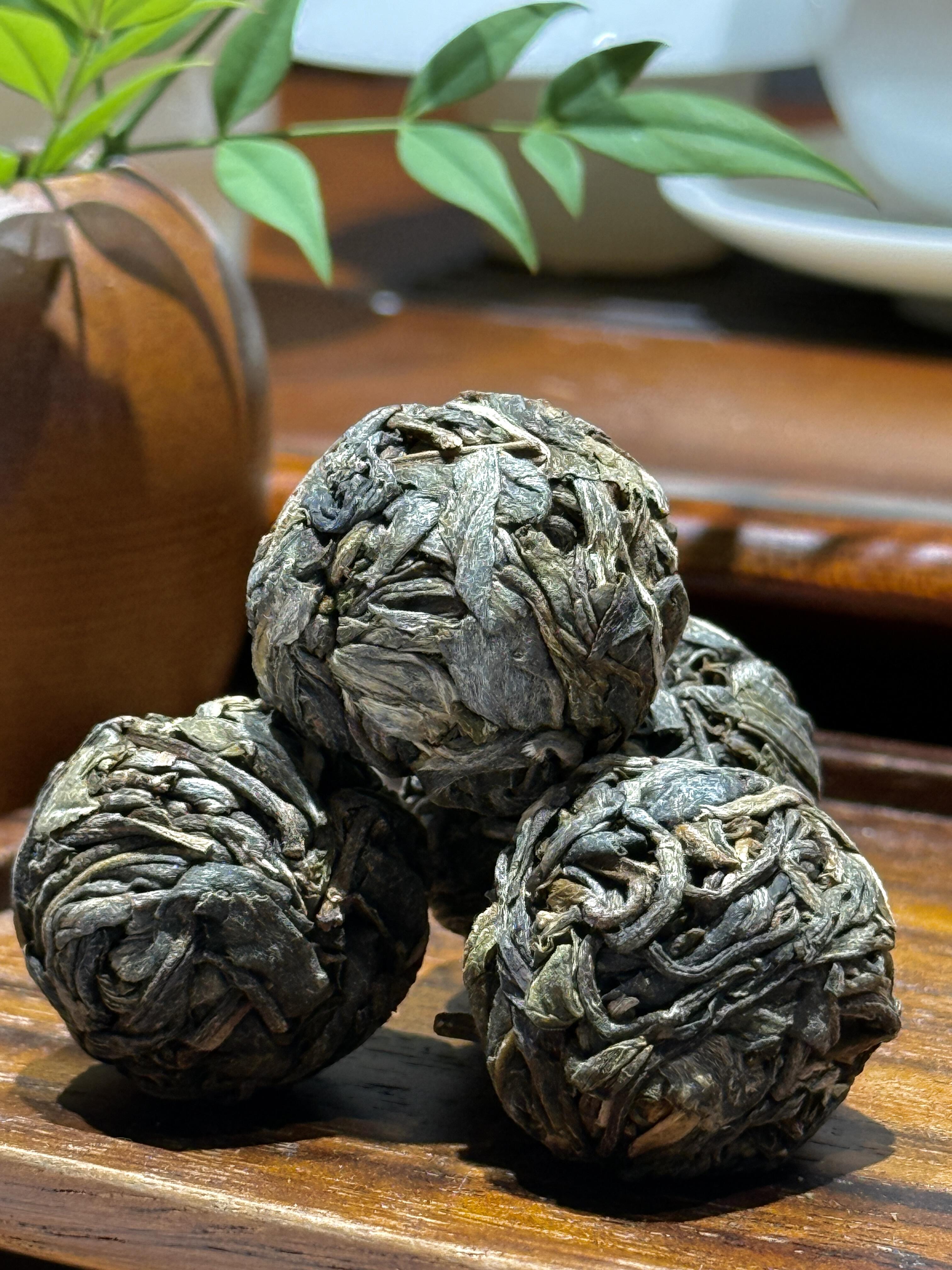 Kungfuyang 2026 Bingdao Laozhai Ancient Tree Dragon Pearl Pu-erh Tea, product view 5
