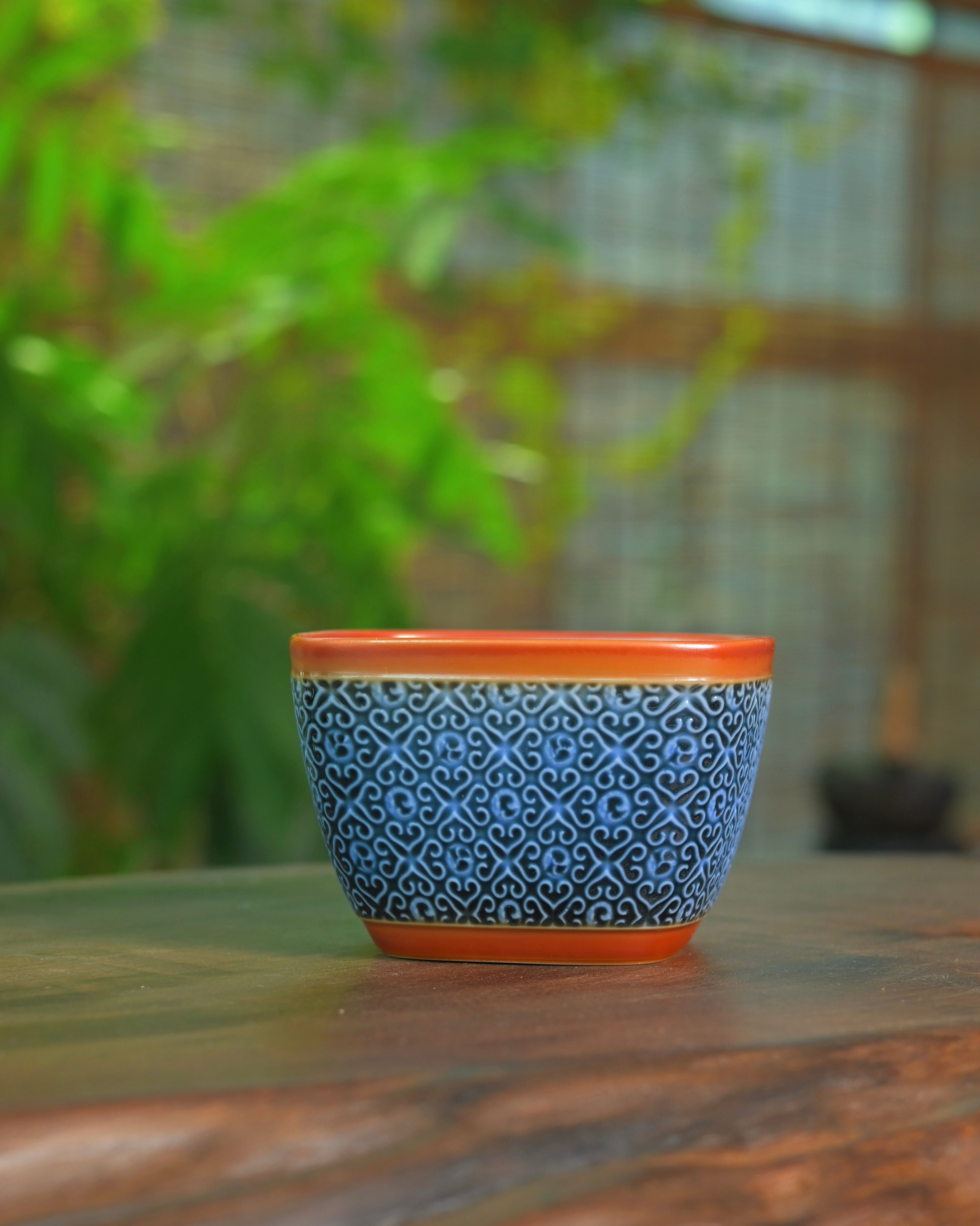 150ml personal tea cup – Unique Piece Handcrafted Wood-Fired Ruyi Teacup 150ml by Kungfuyang