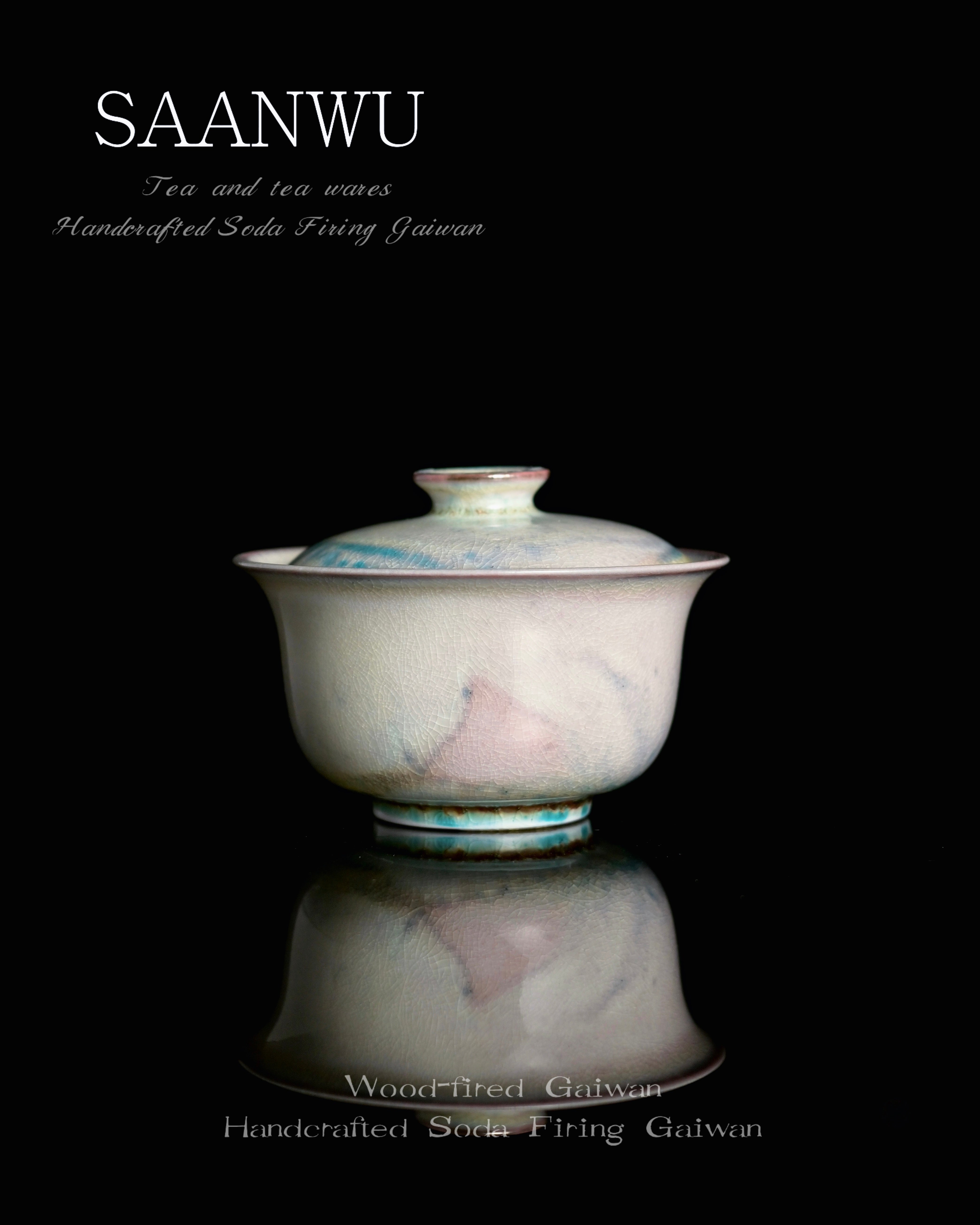 Kungfuyang Unique Piece Soda-Fired Gaiwan 100ml, product view 6