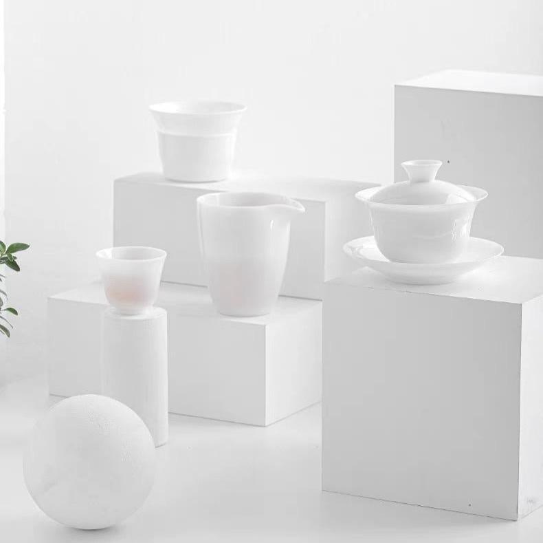 Kungfuyang Dehua white porcelain Gaiwan (tea bowl), product view 12
