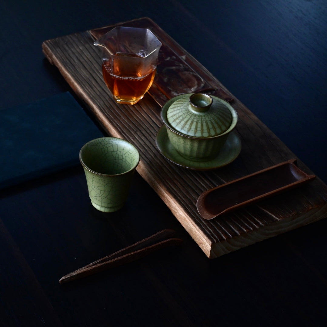 7733485b 60e0 47dc a132 3ed65b257d72 – Longquan Celadon – Ge Kiln Gaiwan(Tea Bowl) by Kungfuyang