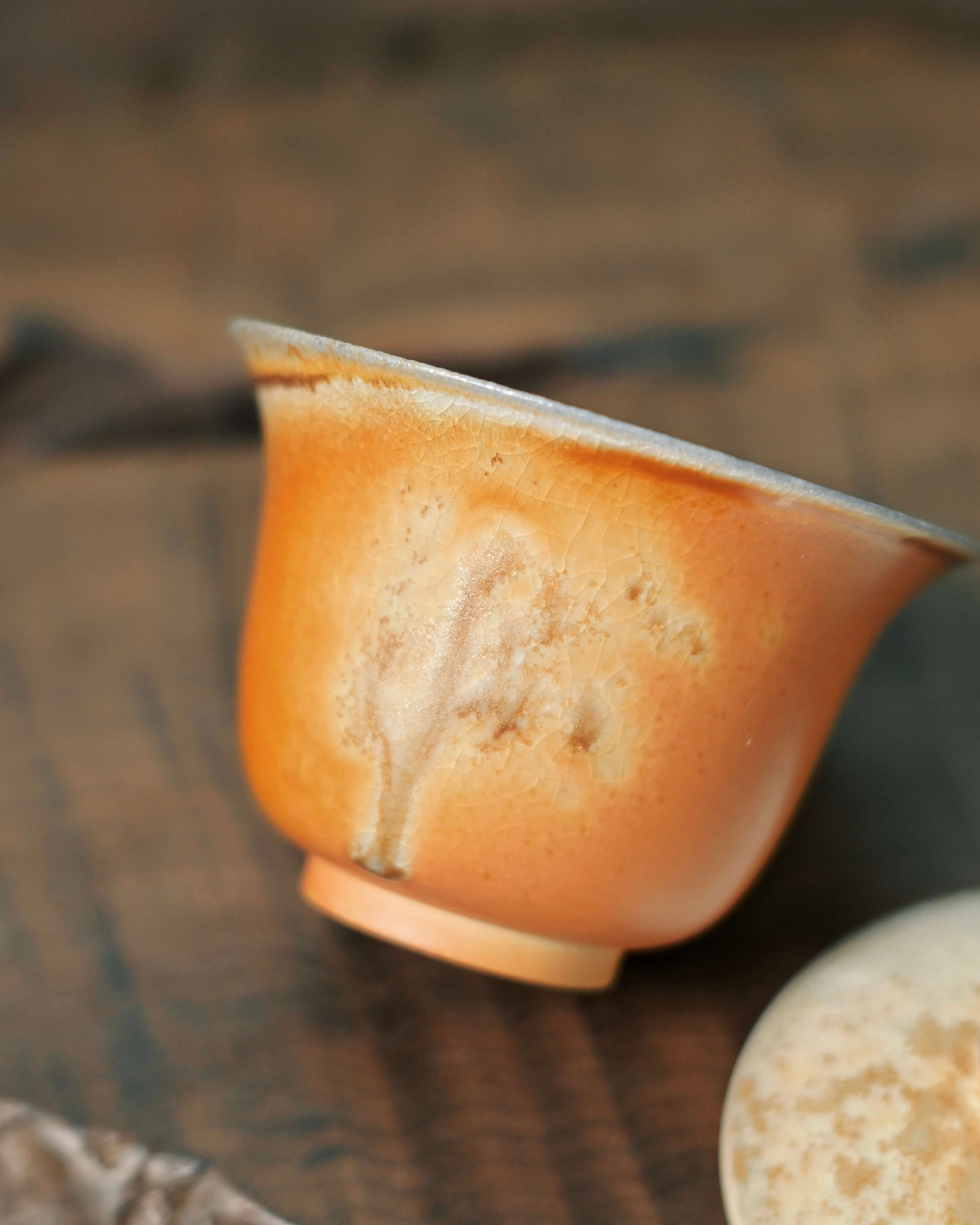 Kungfuyang Unique Piece Jingdezhen Wood-Fired Gaiwan 140ml, product view 2