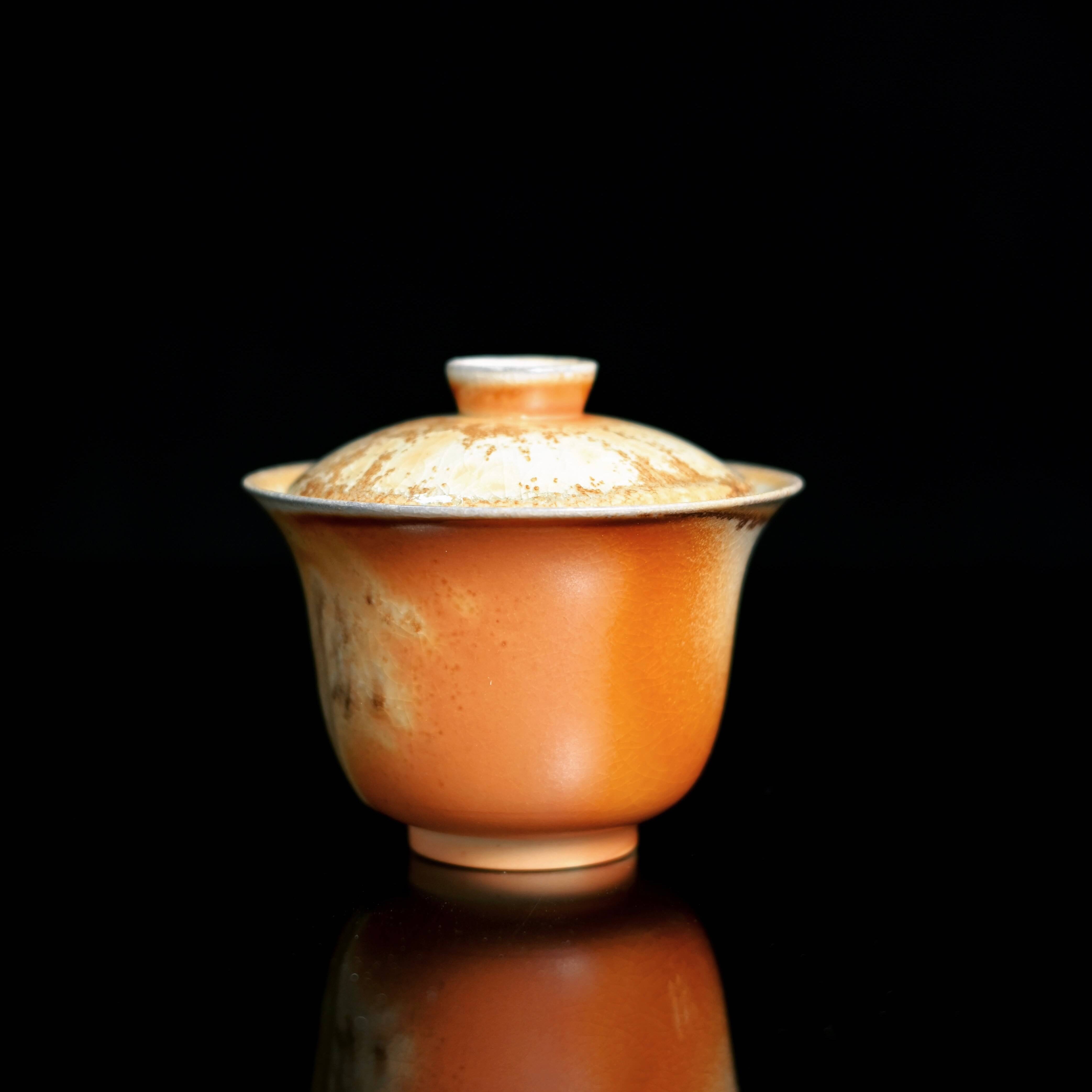 Kungfuyang Unique Piece Jingdezhen Wood-Fired Gaiwan 140ml, product view 1