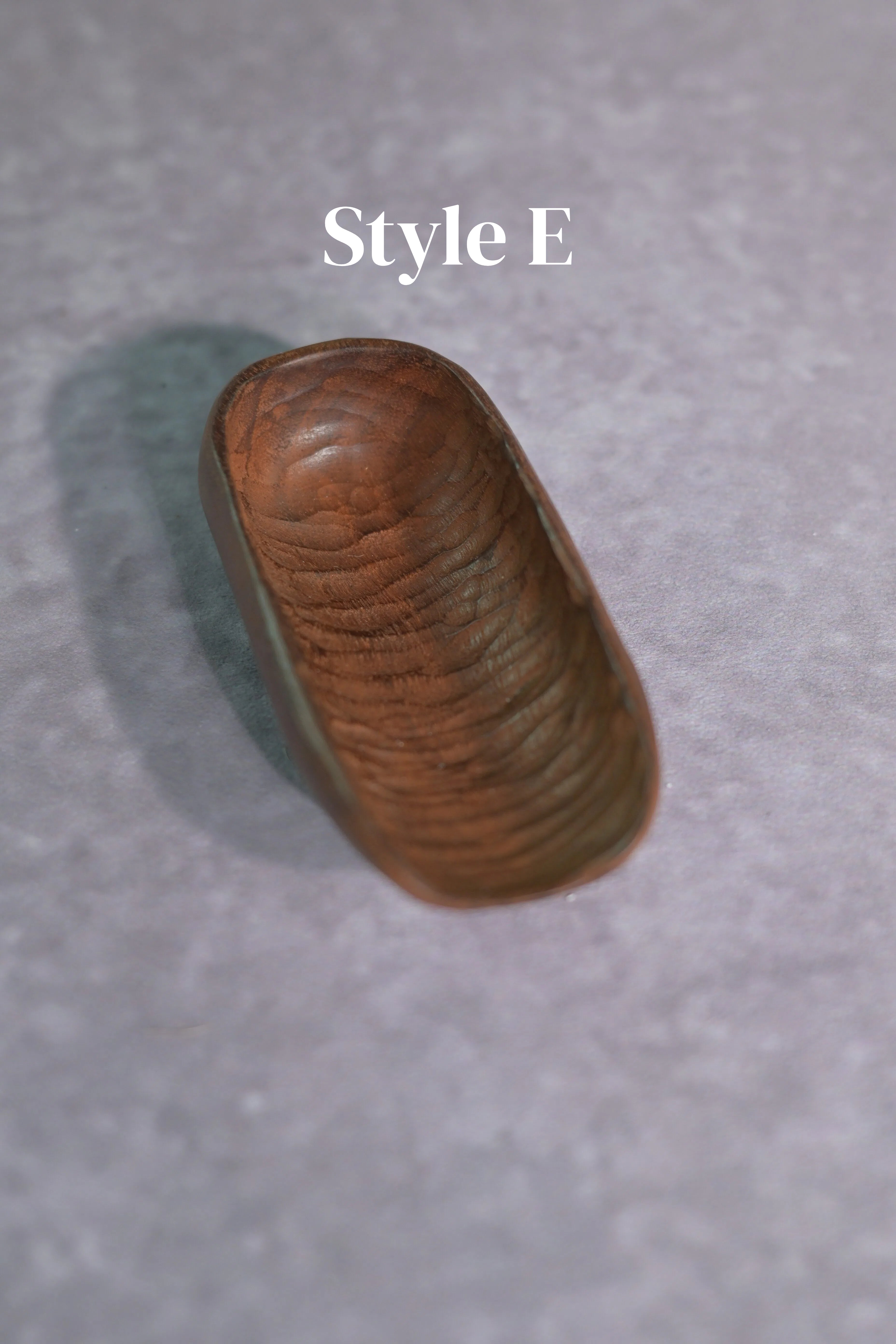Kungfuyang Hand-Carved Wabi-Sabi Irregular Wooden Tea Scoop, product view 20