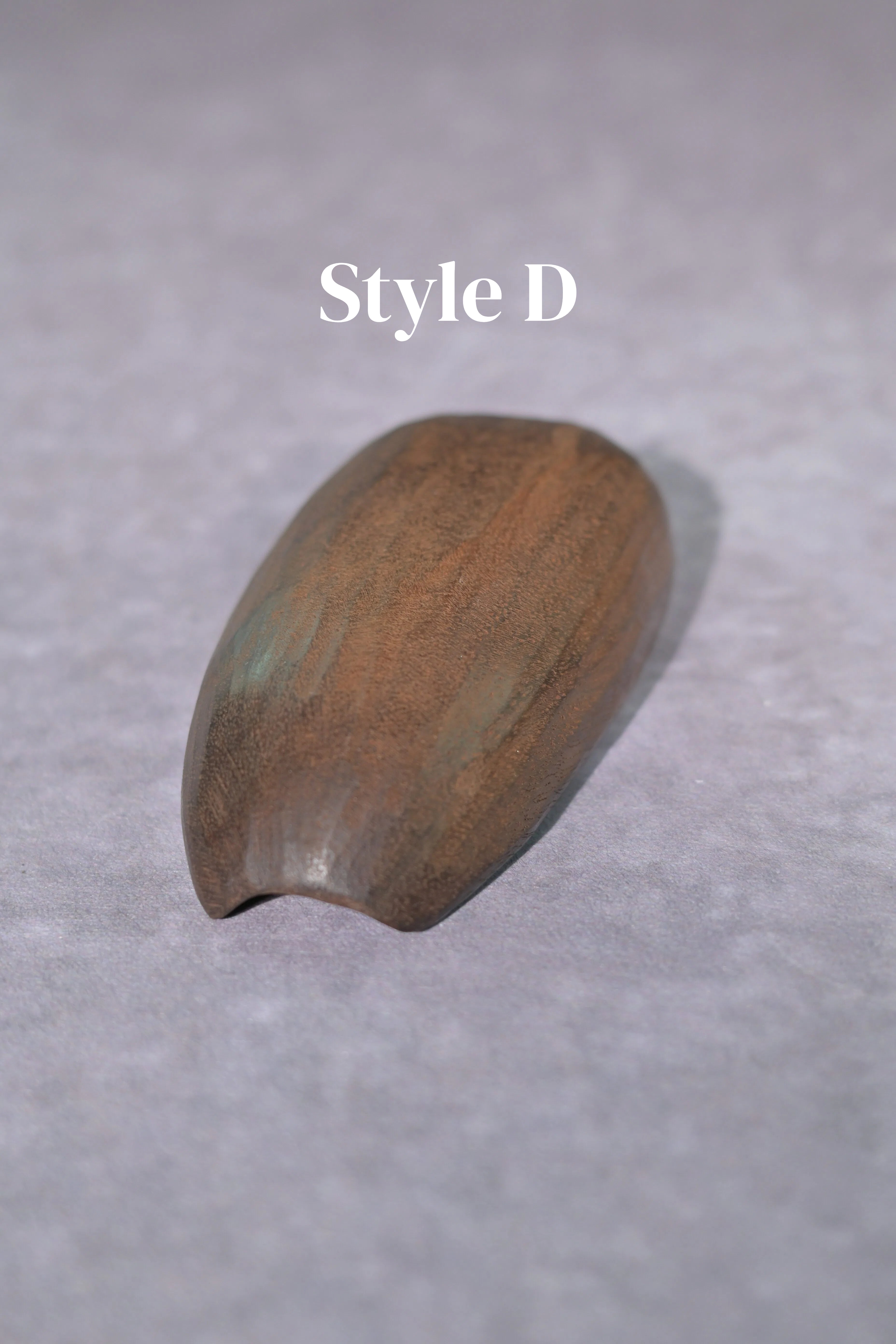 Kungfuyang Hand-Carved Wabi-Sabi Irregular Wooden Tea Scoop, product view 16