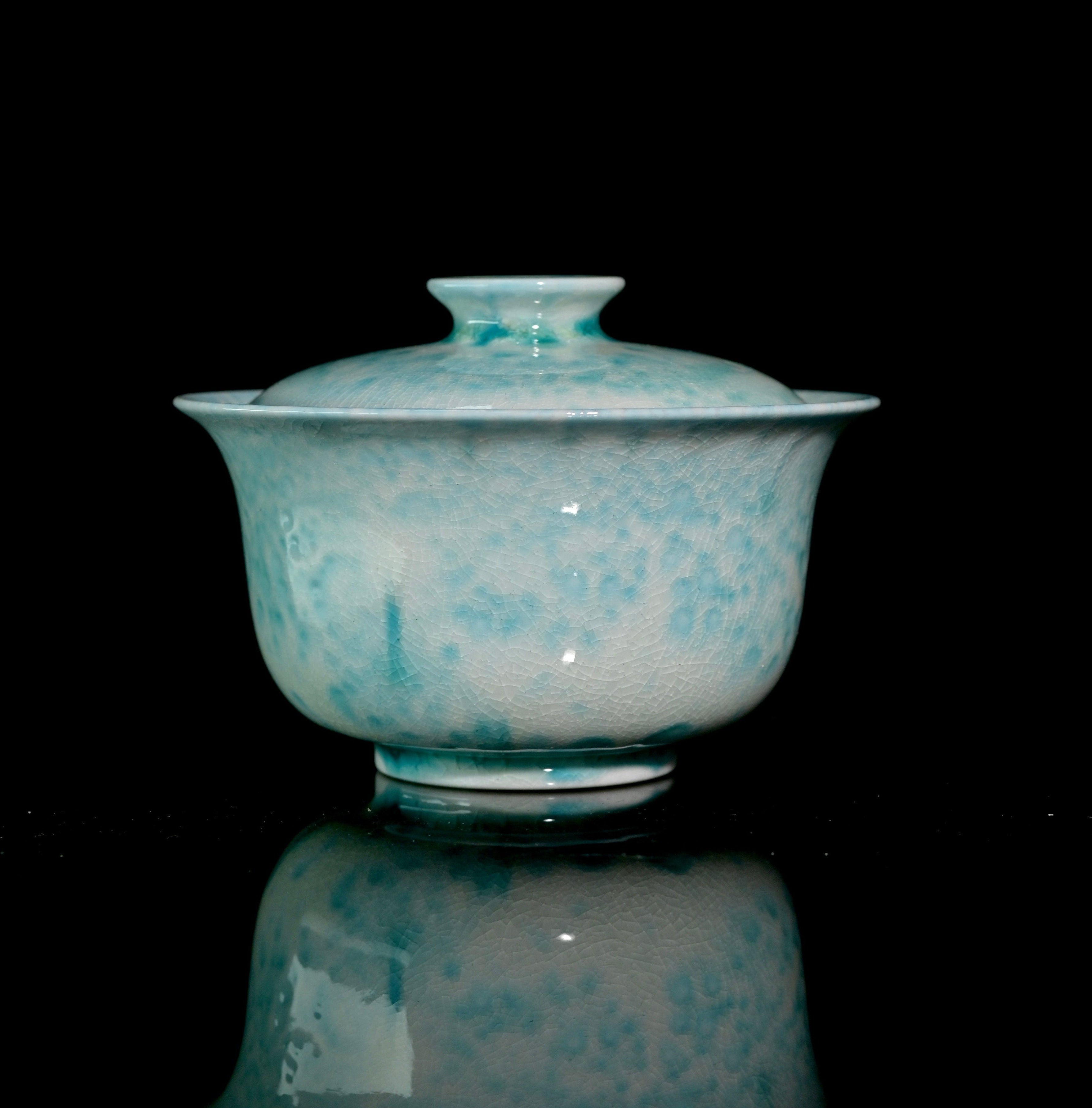 Kungfuyang Unique Piece Handmade Soda-Fired Gaiwans 130ml, product view 1