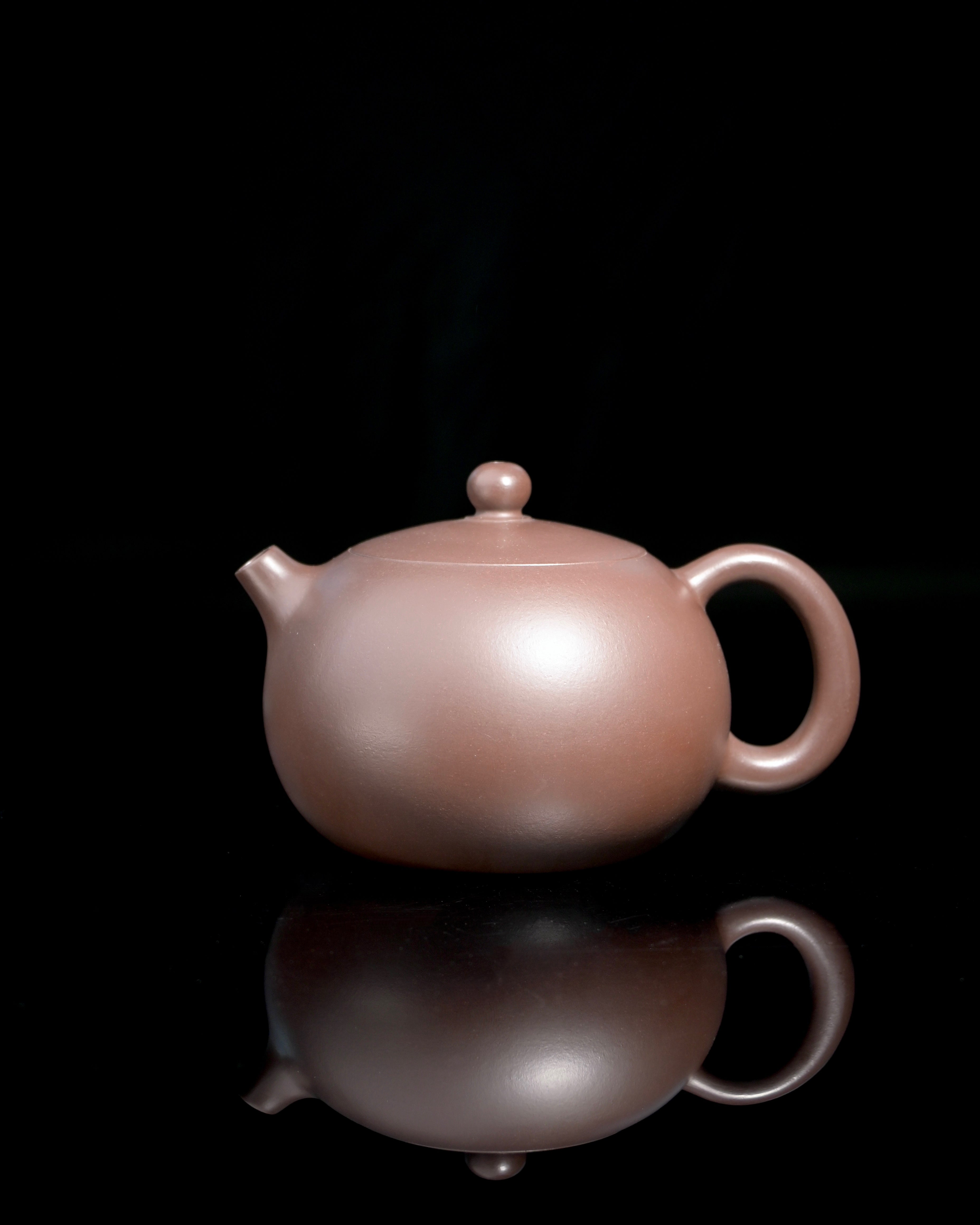 handcrafted yixing purple clay xishi teapot – Yixing Purple Clay Zini Xishi Teapot by Kungfuyang