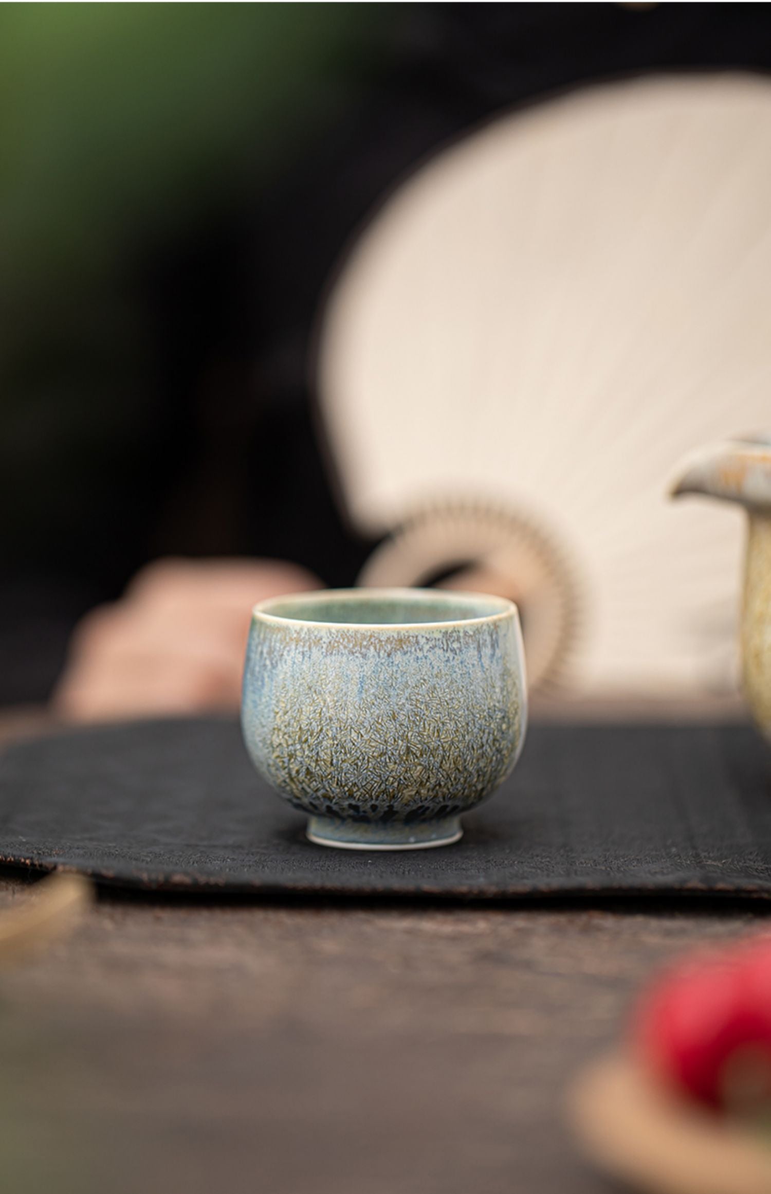 Kungfuyang Kiln-Transformed Crystal Glaze Pine Needle Gaiwan, product view 10