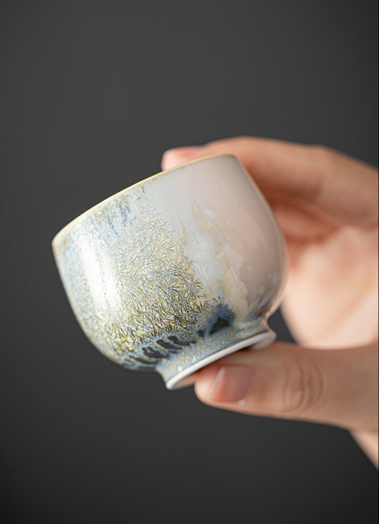 Kungfuyang Kiln-Transformed Crystal Glaze Pine Needle Gaiwan, product view 11