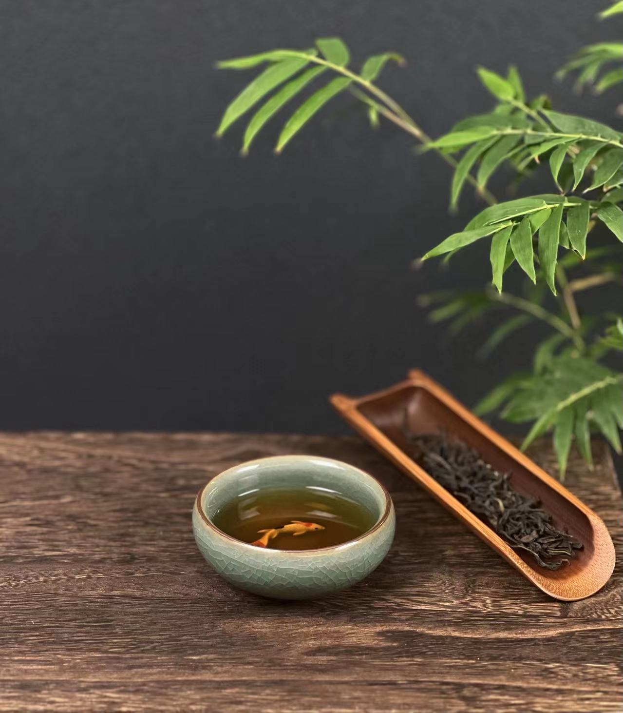 5 97dbc465 e472 499c a6ba de23afafb134 – Longquan celadon Ge kiln plum green "Little Fish" Gongfu by Kungfuyang