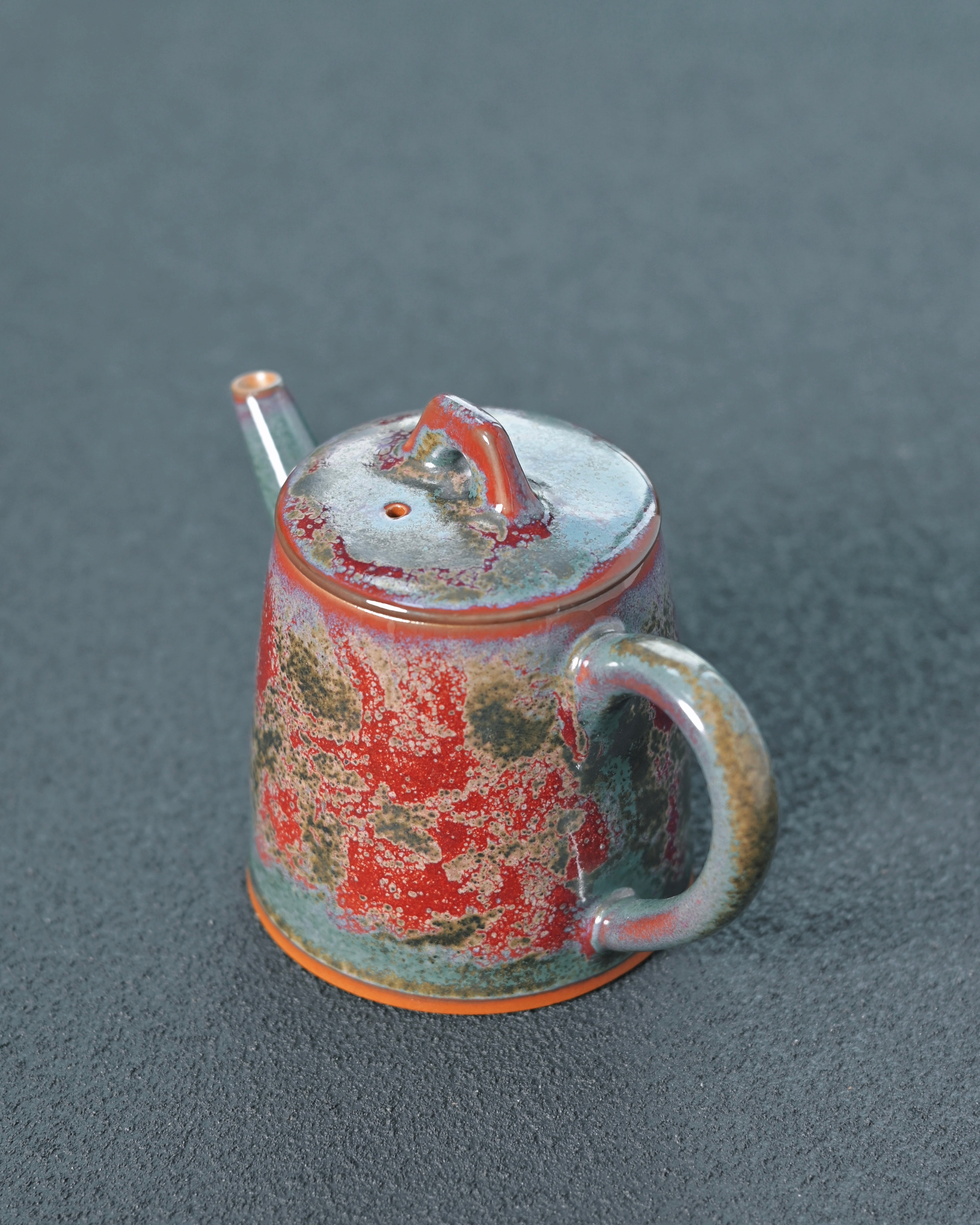 EDDB 464D 85B4 0472DD4EEFA4 – Jun Ware Qinquan Teapot 220ml by Kungfuyang