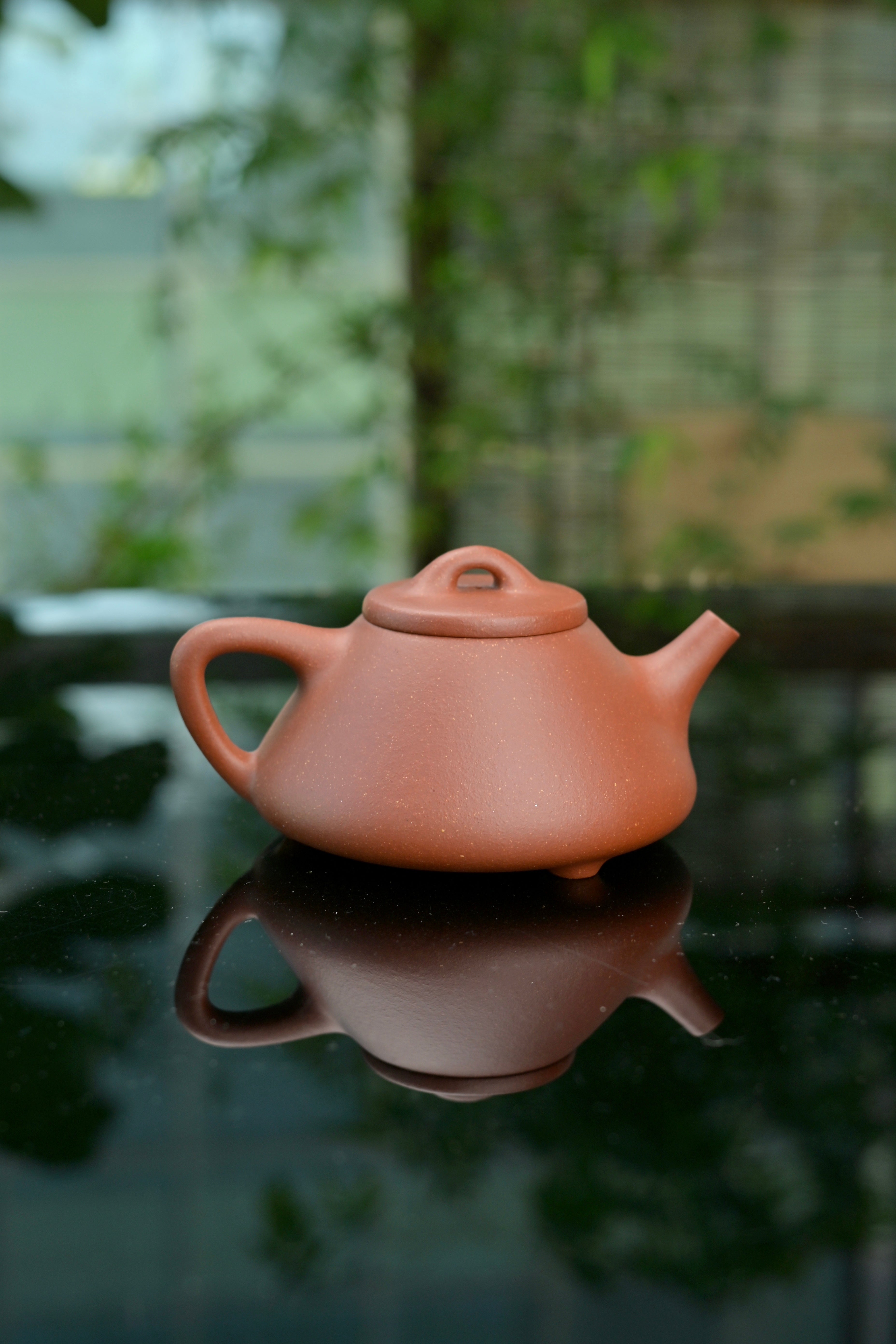 Kungfuyang Yixing Purple Clay Teapot Zhuni Duan Half-Handmade Shipiao, product view 6