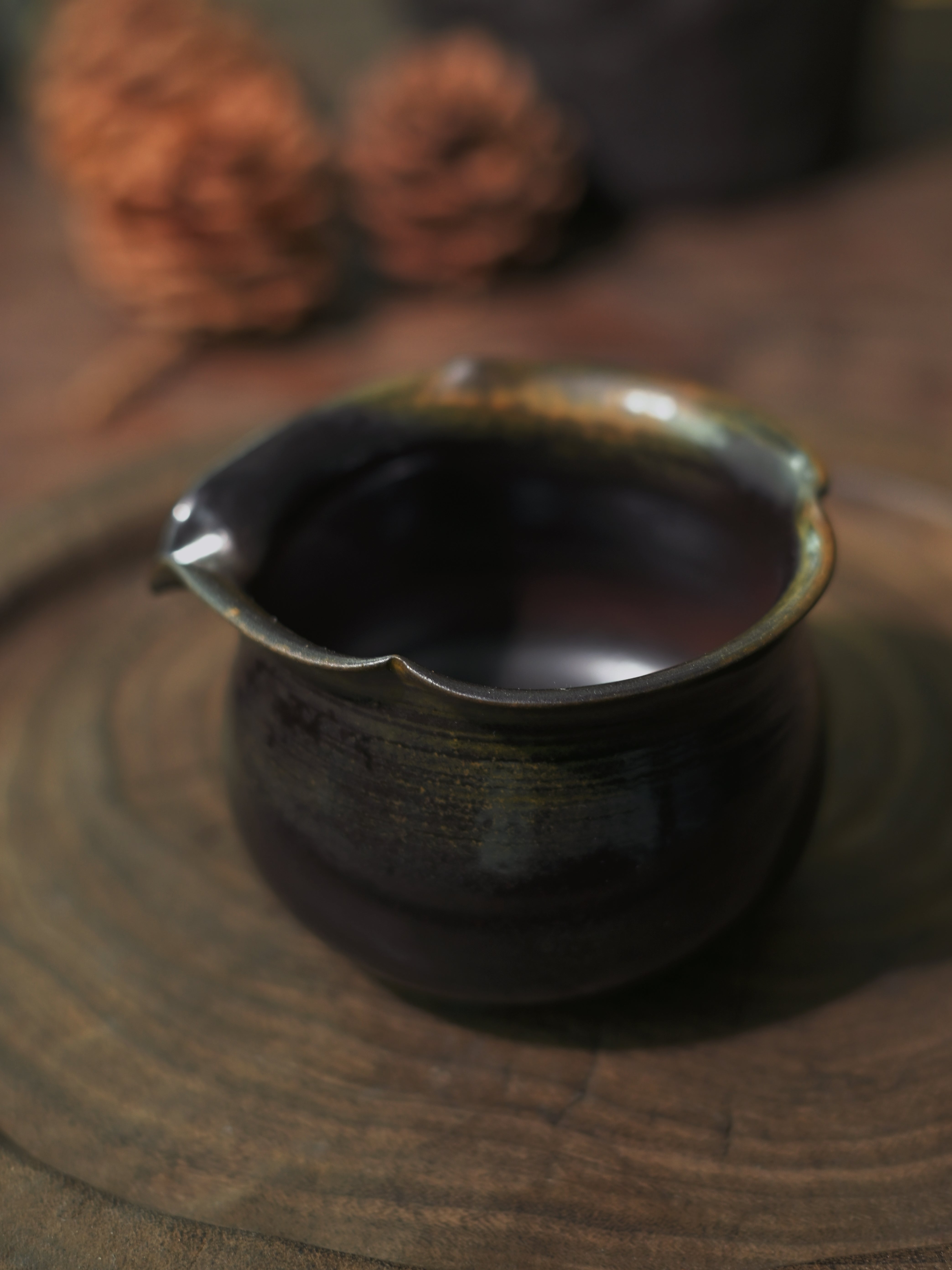 wood fired artisan black gold mud fairness – Unique Piece Wood-Fired Artisan Black Gold Mud Fairness Cup by Kungfuyang