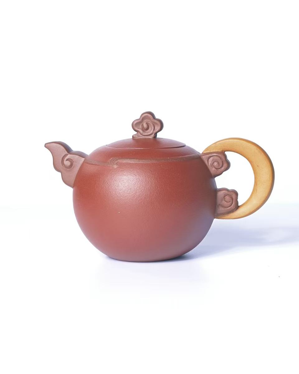 yixing zisha teapot colorful clouds – Yixing Zisha Teapot "Colorful Clouds Chasing the Moon" by Kungfuyang, view 11-2