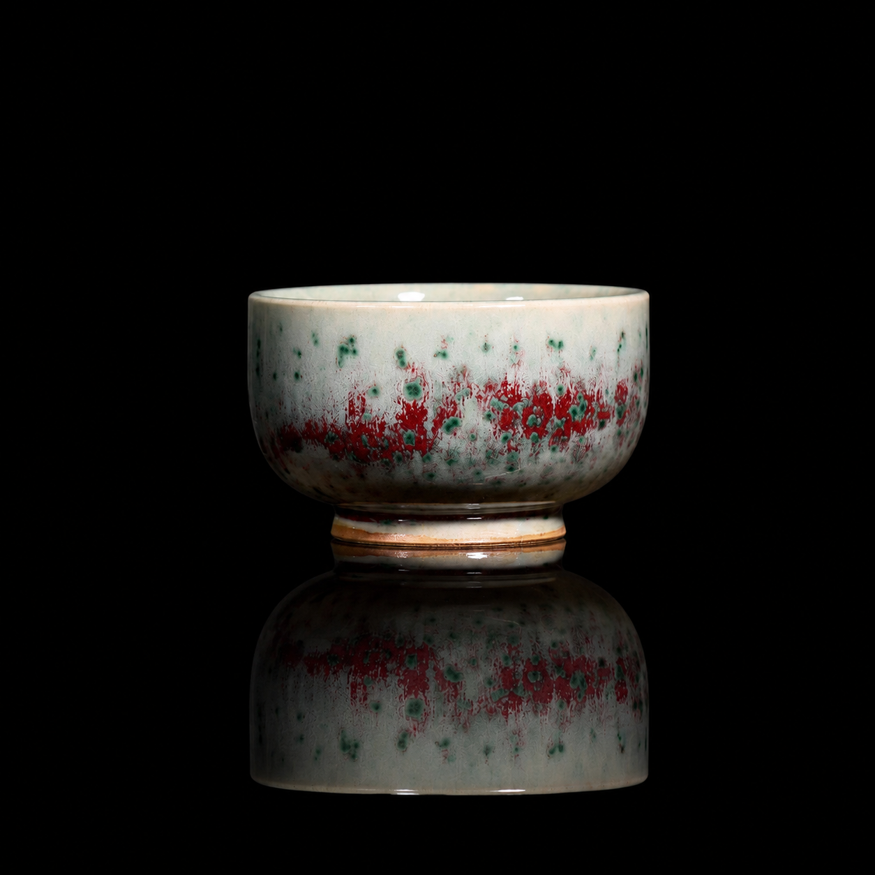 ChatGPT Jul 24 2026 02 50 04 PM – Handcrafted Jun Ware Phoenix Tail Glaze Luohan Teacup 120ml by Kungfuyang
